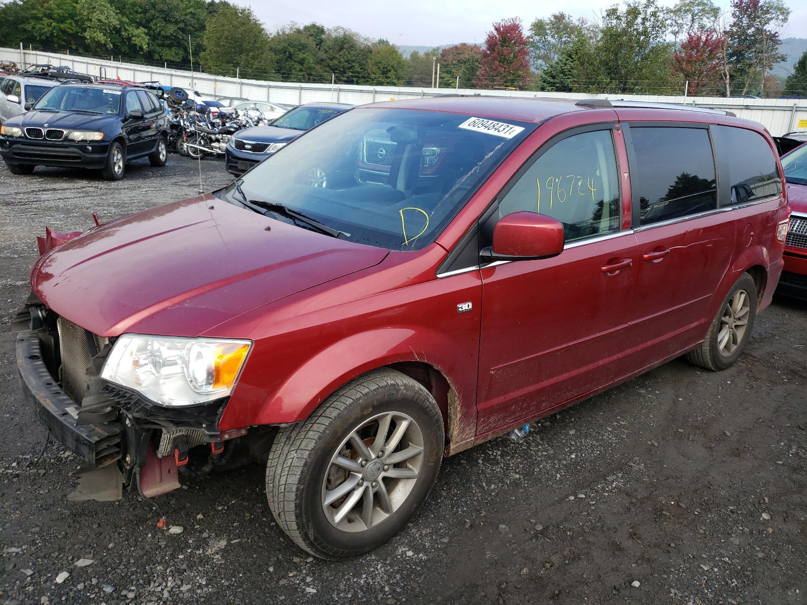 Photo 2 from auction – 2014 DODGE GRAND CARA with VIN 2C4RDGCG2ER468726