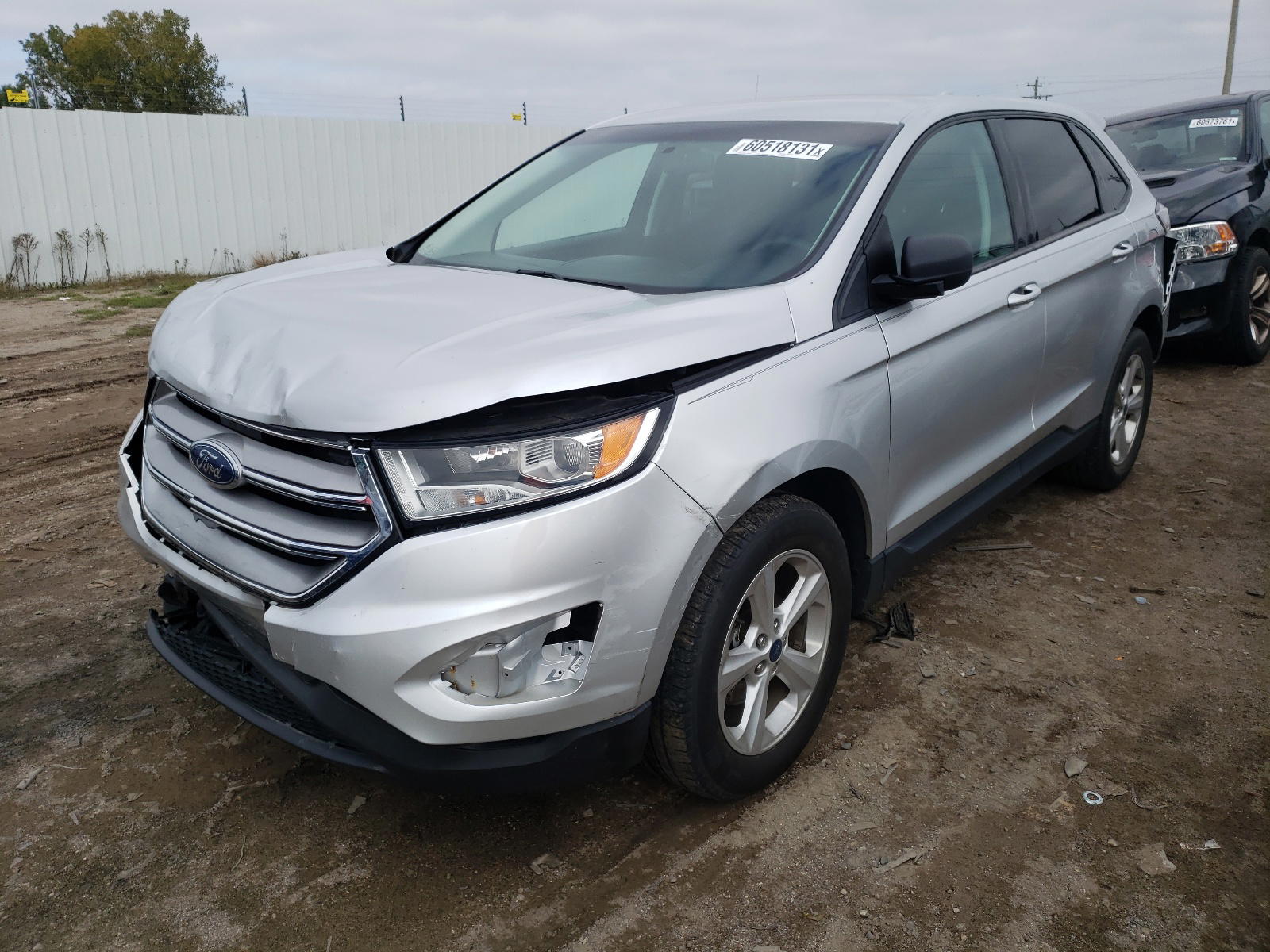 Photo 2 from auction – 2015 FORD EDGE SE with VIN 2FMTK3G96FBB90970