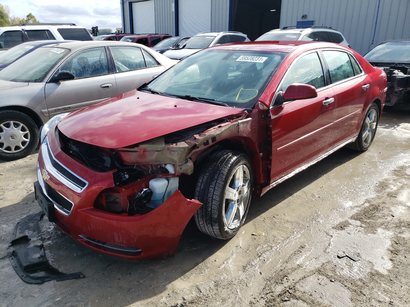 Photo 2 from auction – 2012 CHEVROLET MALIBU 1LT with VIN 1G1ZC5E06CF329476