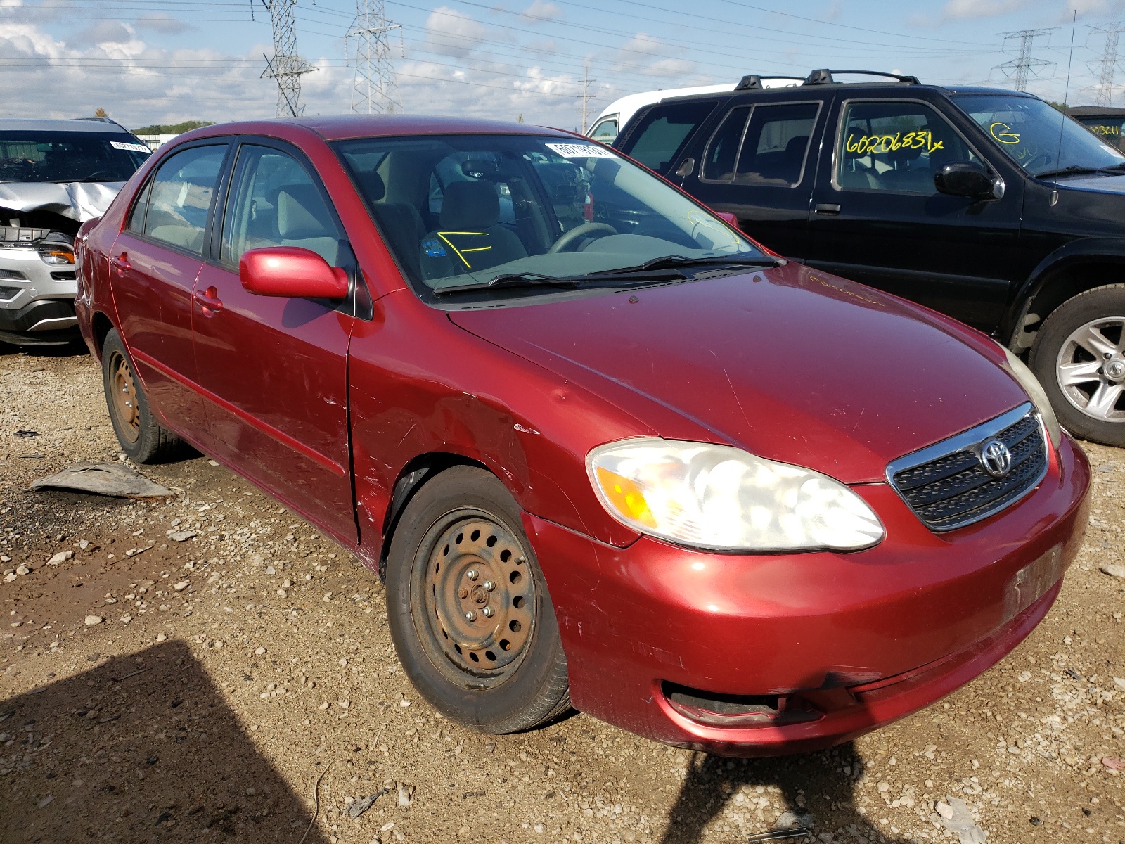 Photo 1 from auction – 2008 TOYOTA COROLLA CE with VIN 1NXBR32E78Z014311
