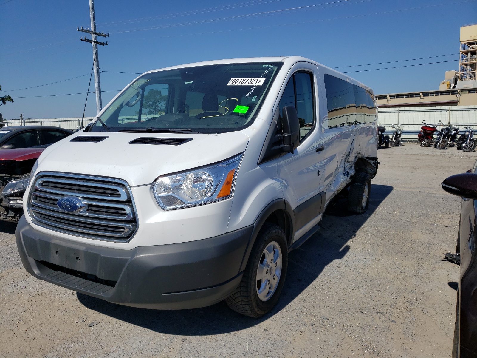 Photo 2 from auction – 2018 FORD TRANSIT T- with VIN 1FBZX2YM5JKA69850