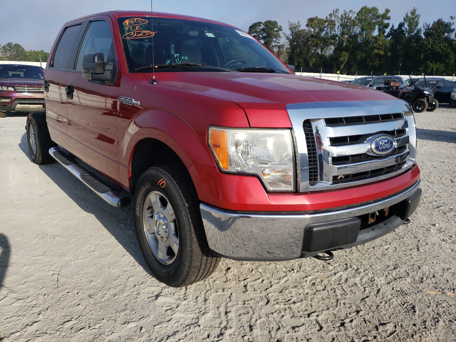 FORD F150 SUPER 2010 with VIN 1FTFW1EV8AFA83453 - Photo from auction