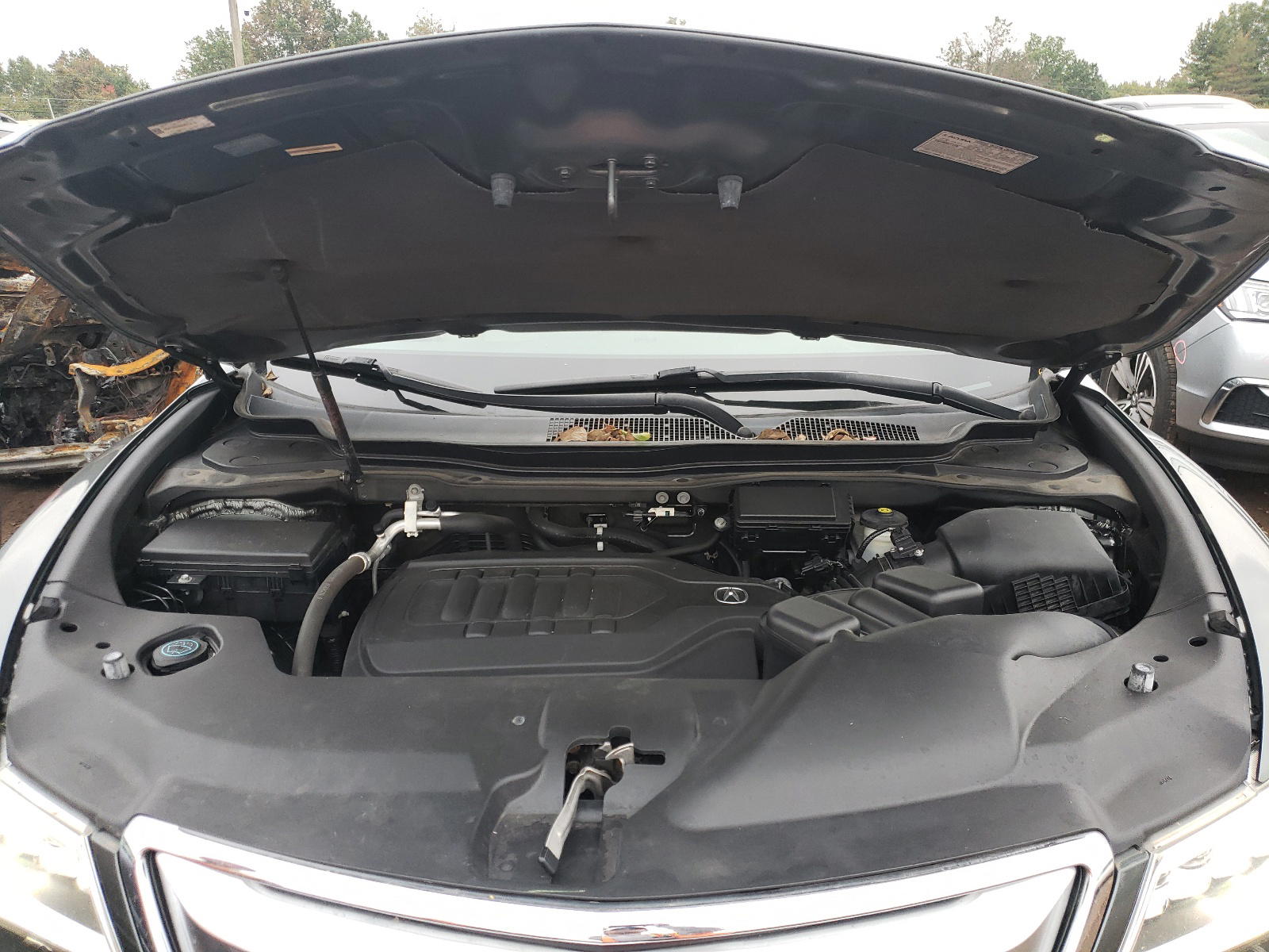 Photo 7 from auction – 2016 ACURA MDX TECHNO with VIN 5FRYD4H40GB023116