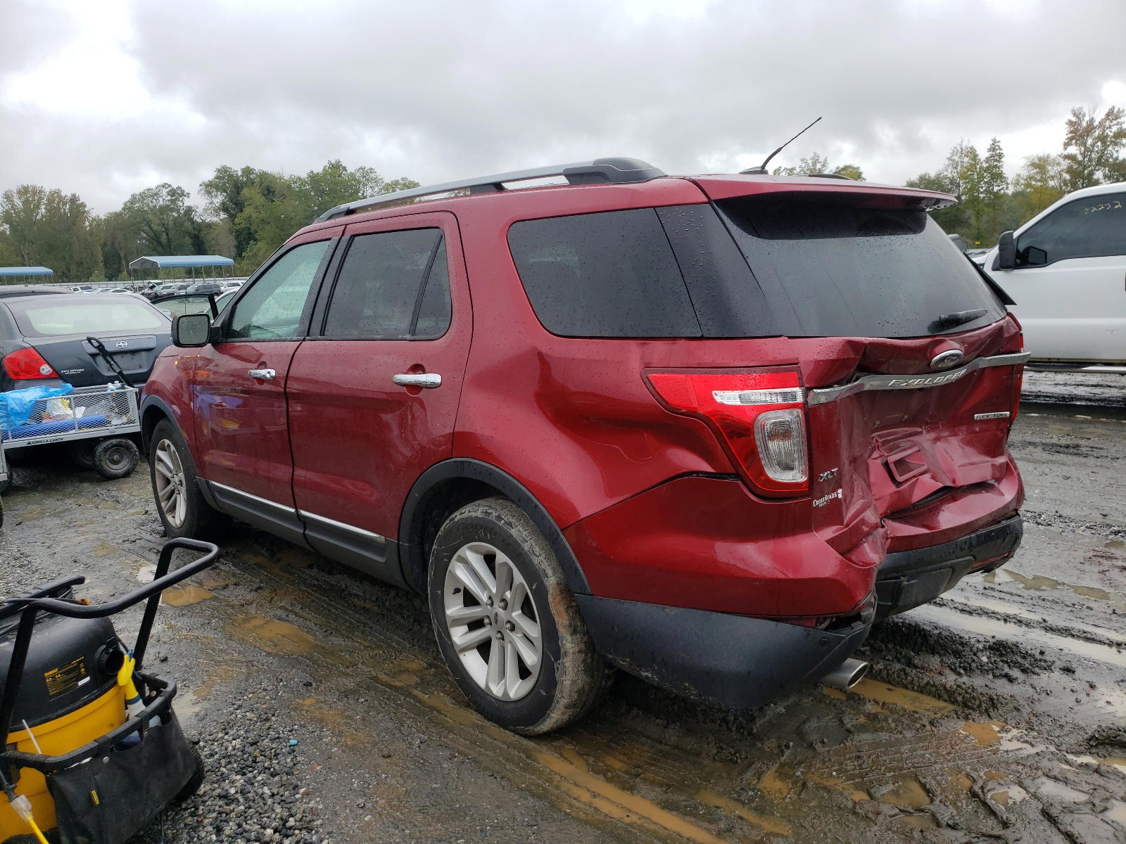 Photo 3 from auction – 2014 FORD EXPLORER X with VIN 1FM5K7D87EGA15999