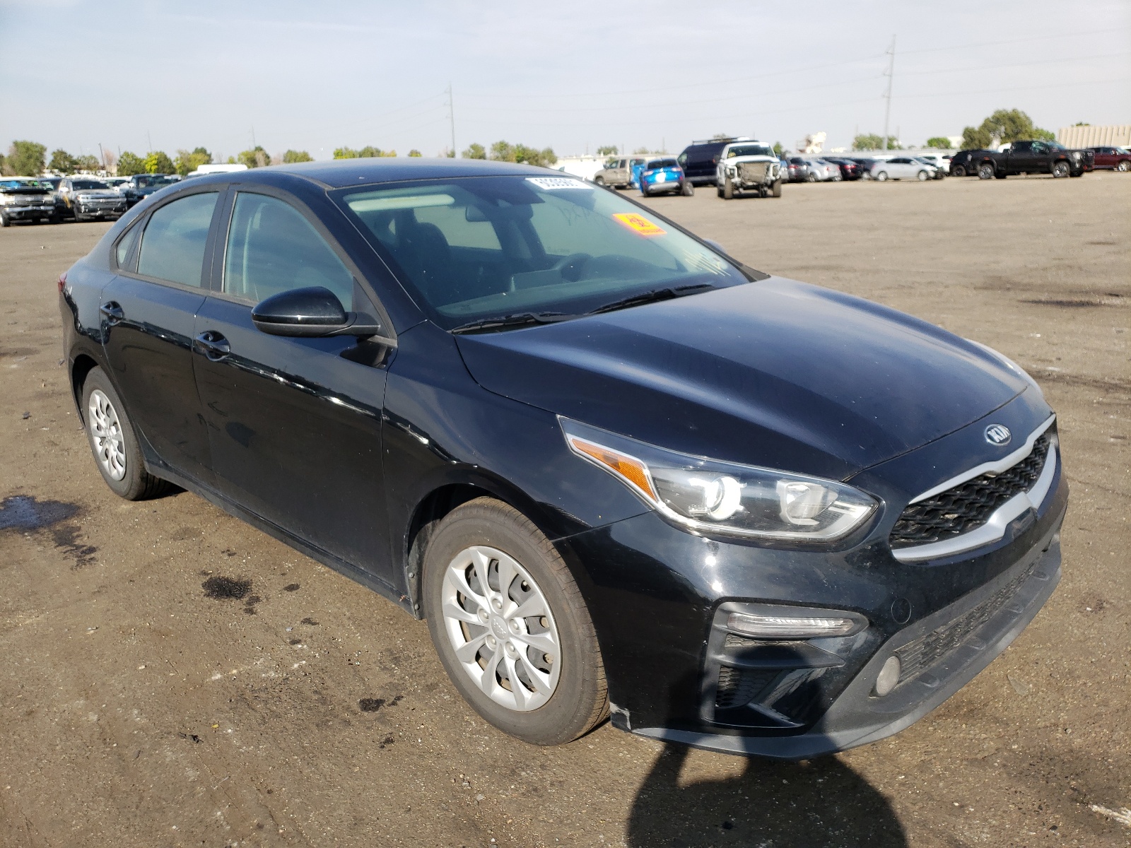KIA FORTE FE 2019 with VIN 3KPF24AD9KE036129 - Photo from auction