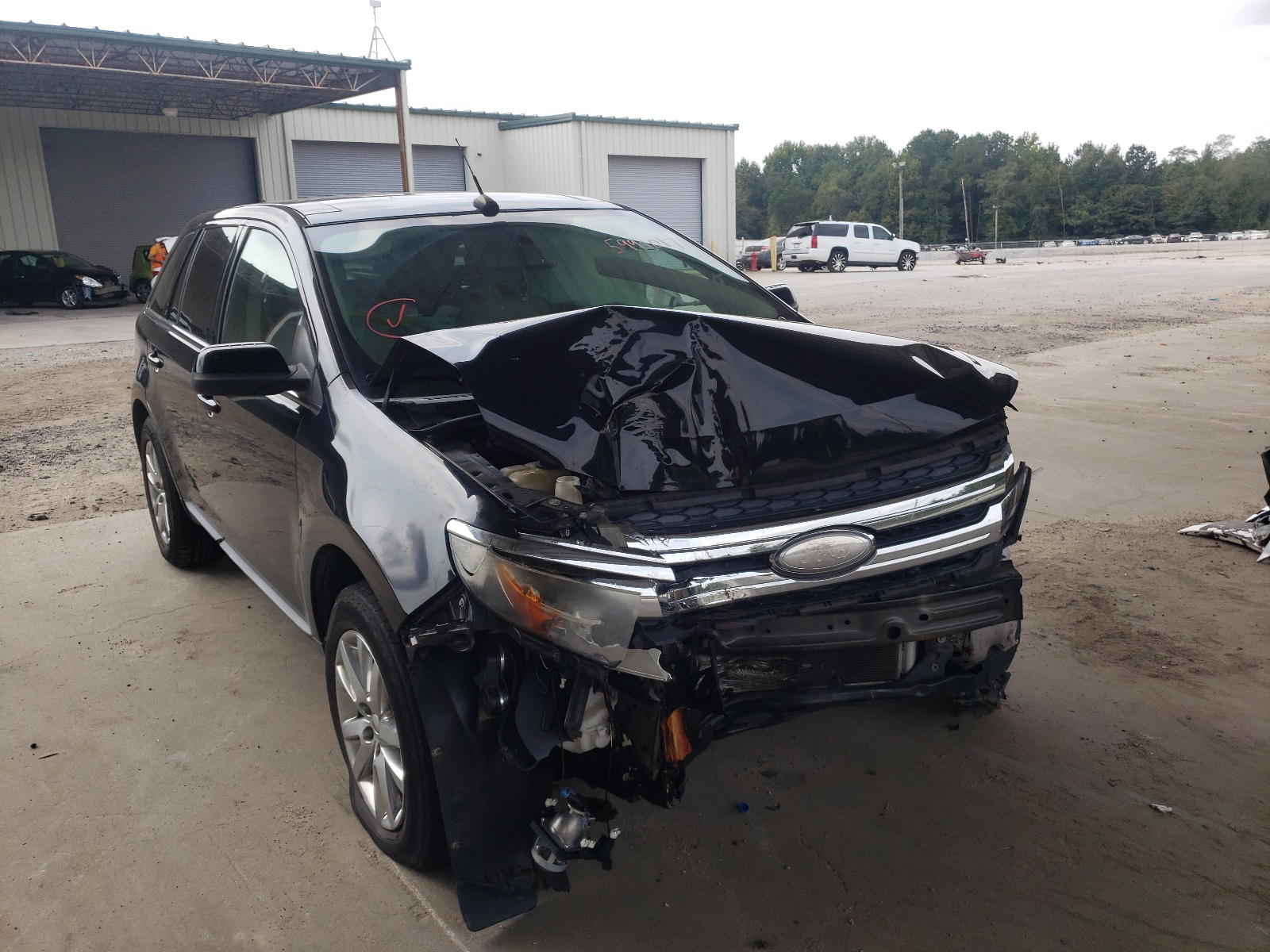 FORD EDGE LIMIT 2011 with VIN 2FMDK3KCXBBB53082 - Photo from auction