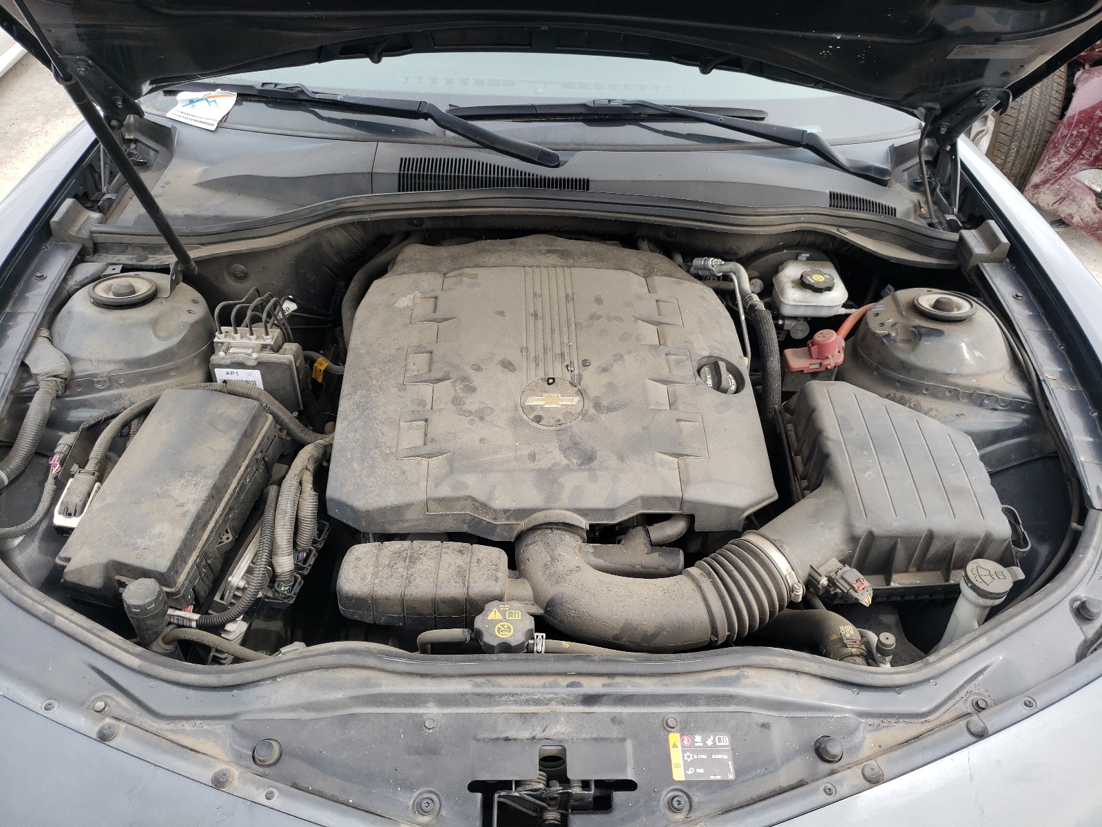 Photo 7 from auction – 2015 CHEVROLET CAMARO LT with VIN 2G1FD1E32F9241282