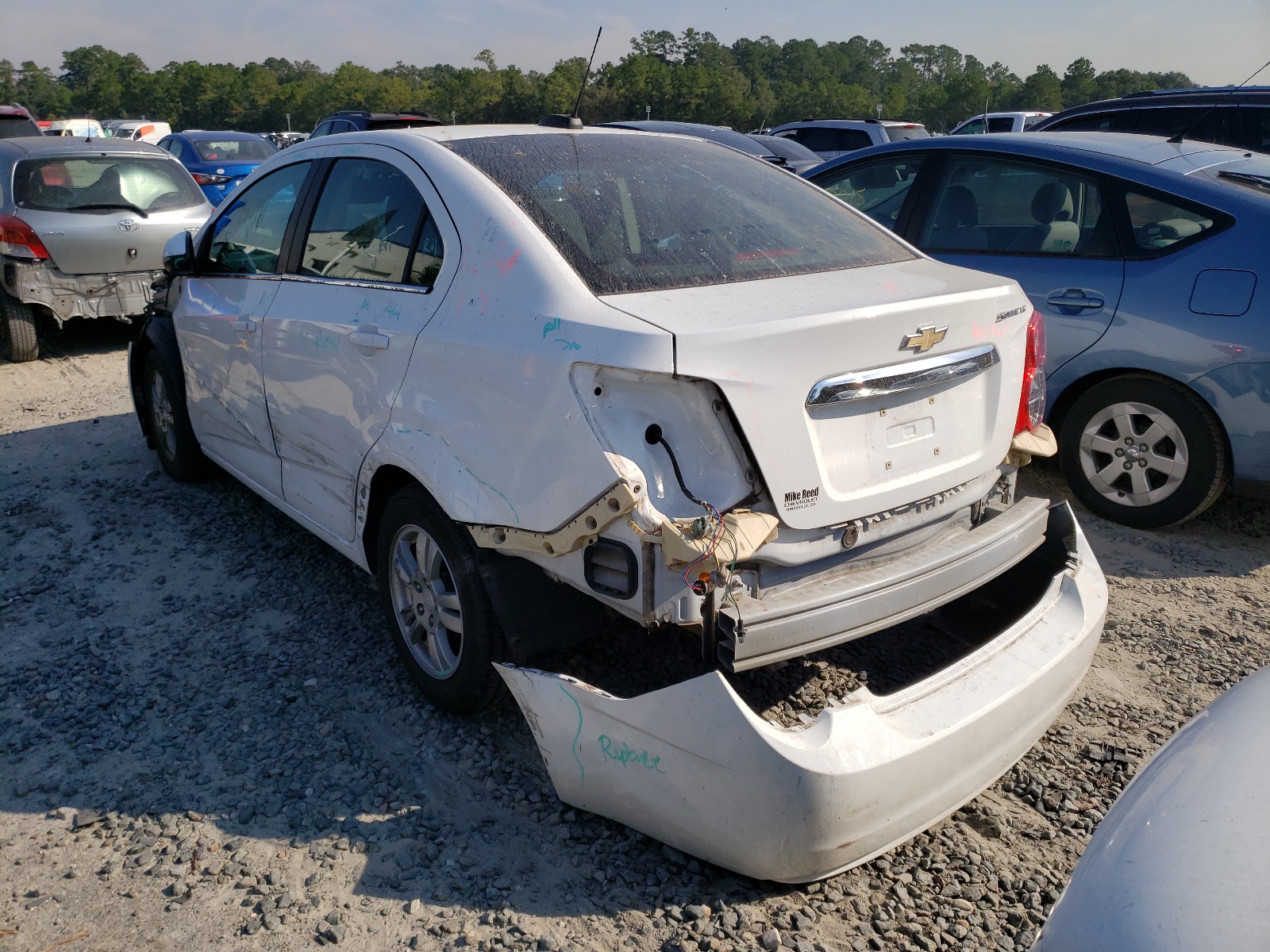 Photo 3 from auction – 2016 CHEVROLET SONIC LT with VIN 1G1JC5SH6G4139976
