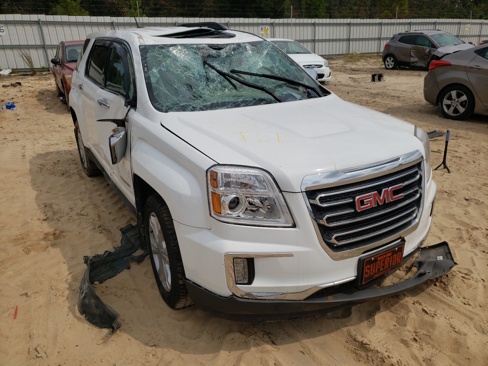 Photo 1 from auction – 2017 GMC TERRAIN SL with VIN 2GKALPEKXH6301915