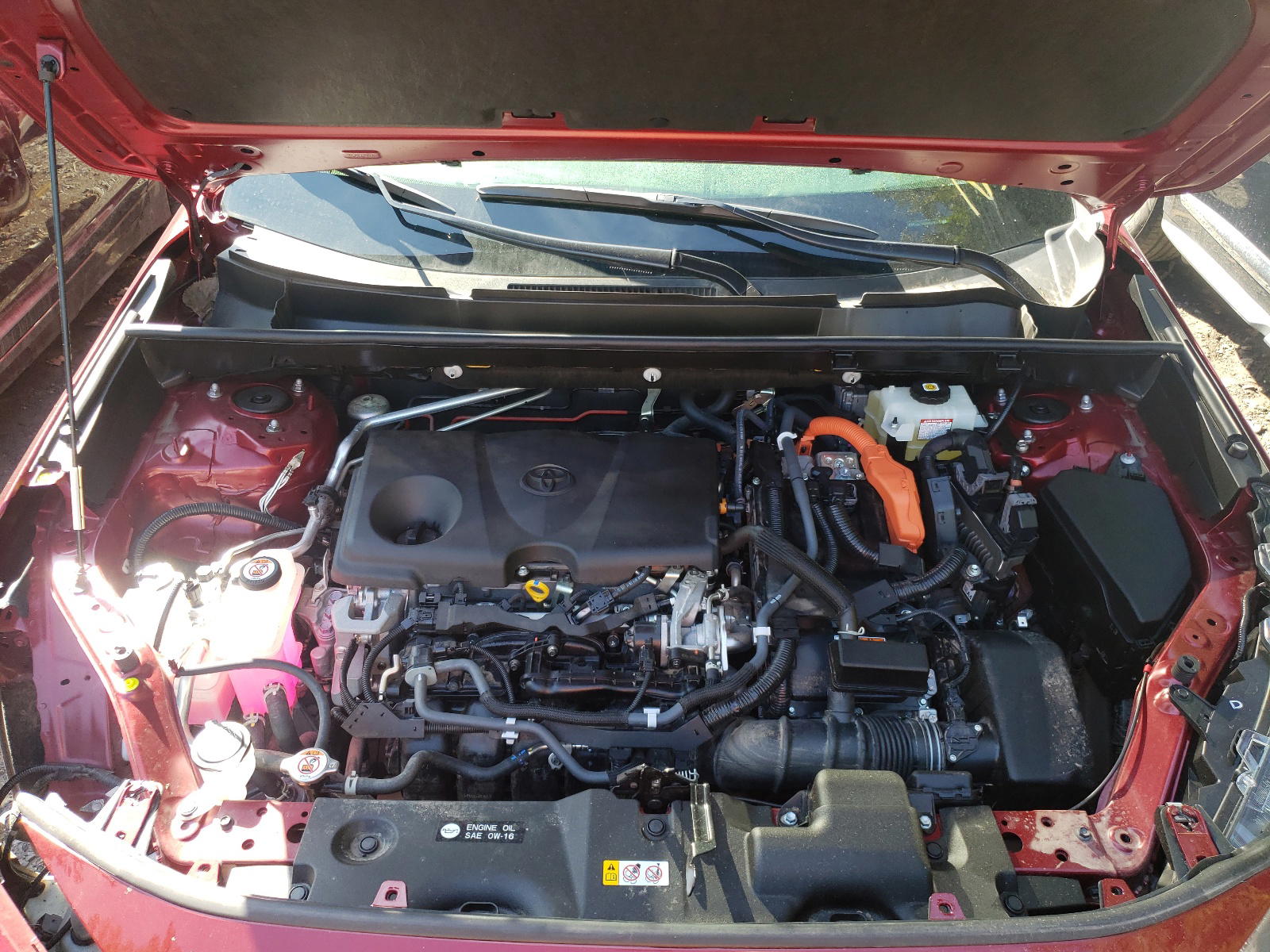 Photo 7 from auction – 2021 TOYOTA RAV4 LE with VIN JTML6RFV1MD013213