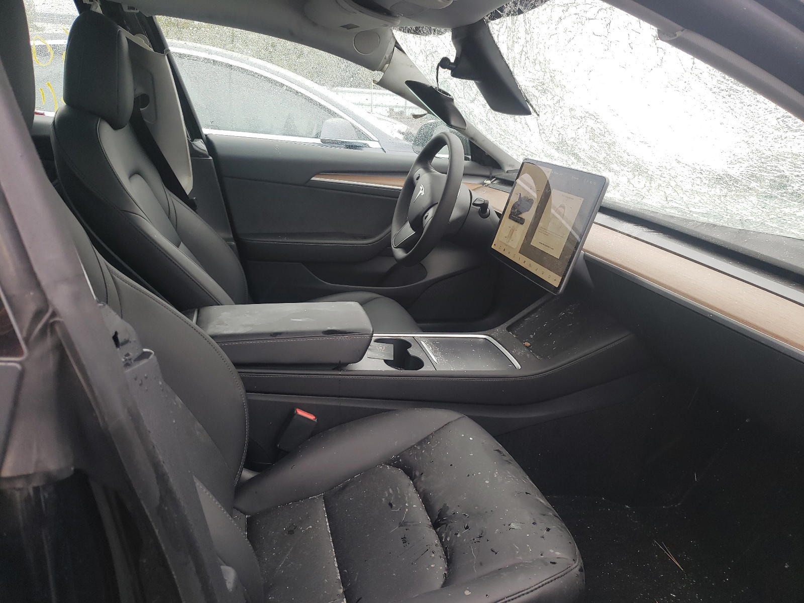 Photo 5 from auction – 2021 TESLA MODEL 3 with VIN 5YJ3E1EAXMF985825