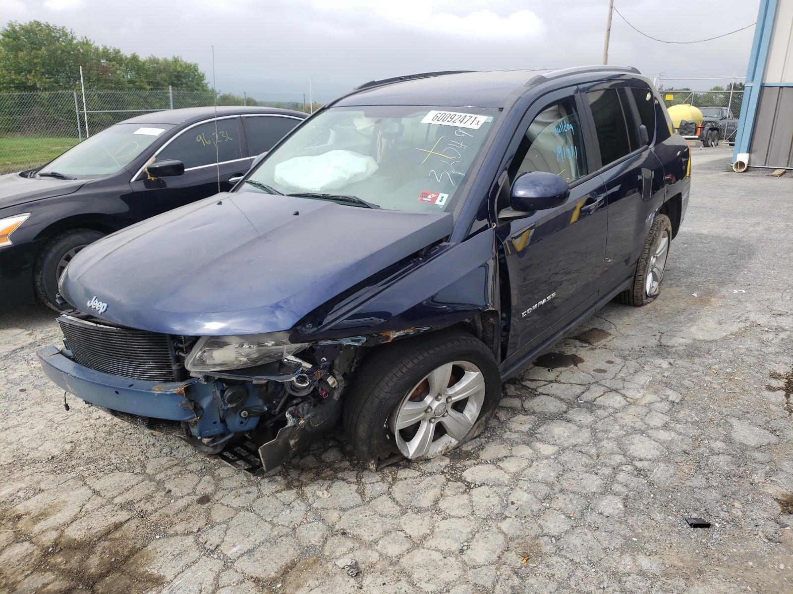 Photo 2 from auction – 2017 JEEP COMPASS LA with VIN 1C4NJDEB2HD191011