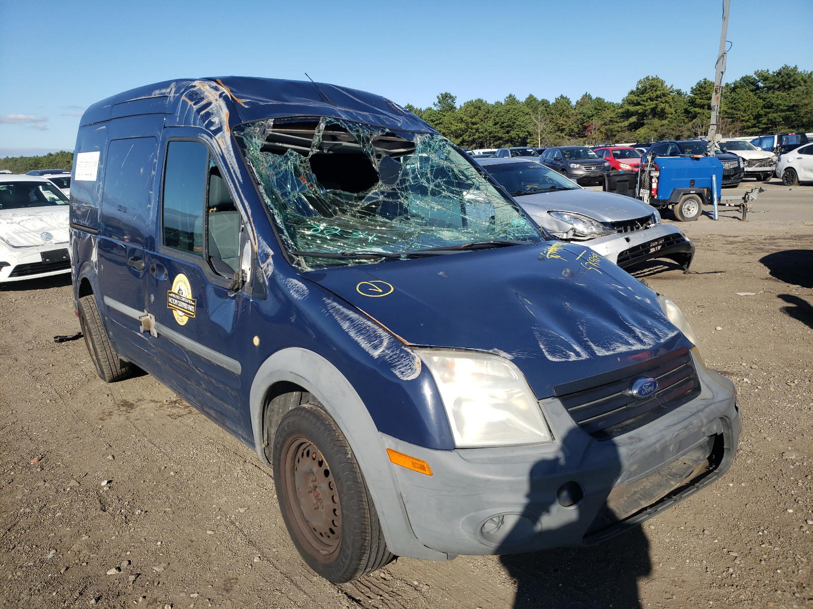 FORD TRANSIT CO 2012 with VIN NM0LS7AN6CT093696 - Photo from auction