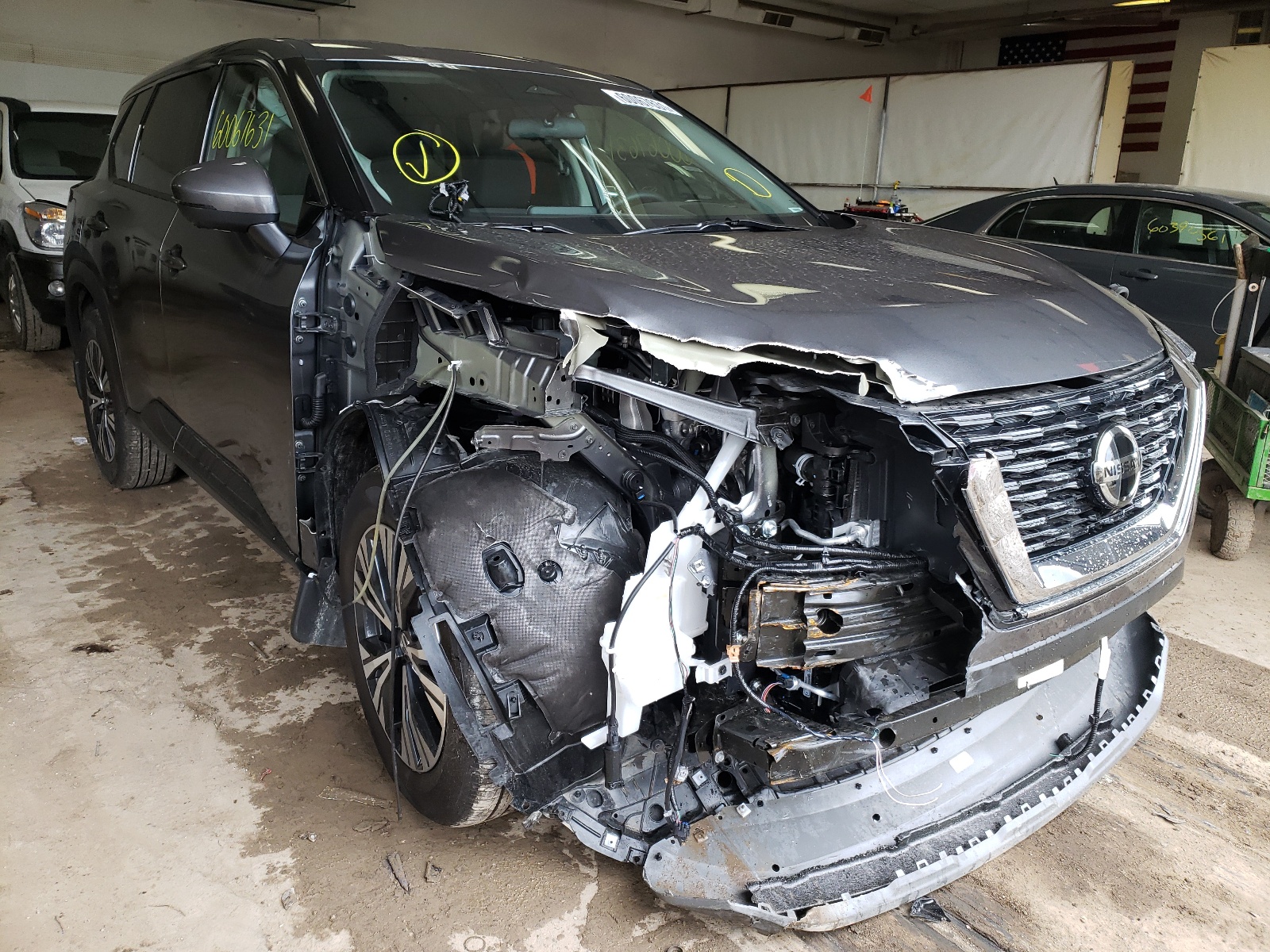 Photo 1 from auction – 2021 NISSAN ROGUE SV with VIN 5N1AT3BB3MC774822