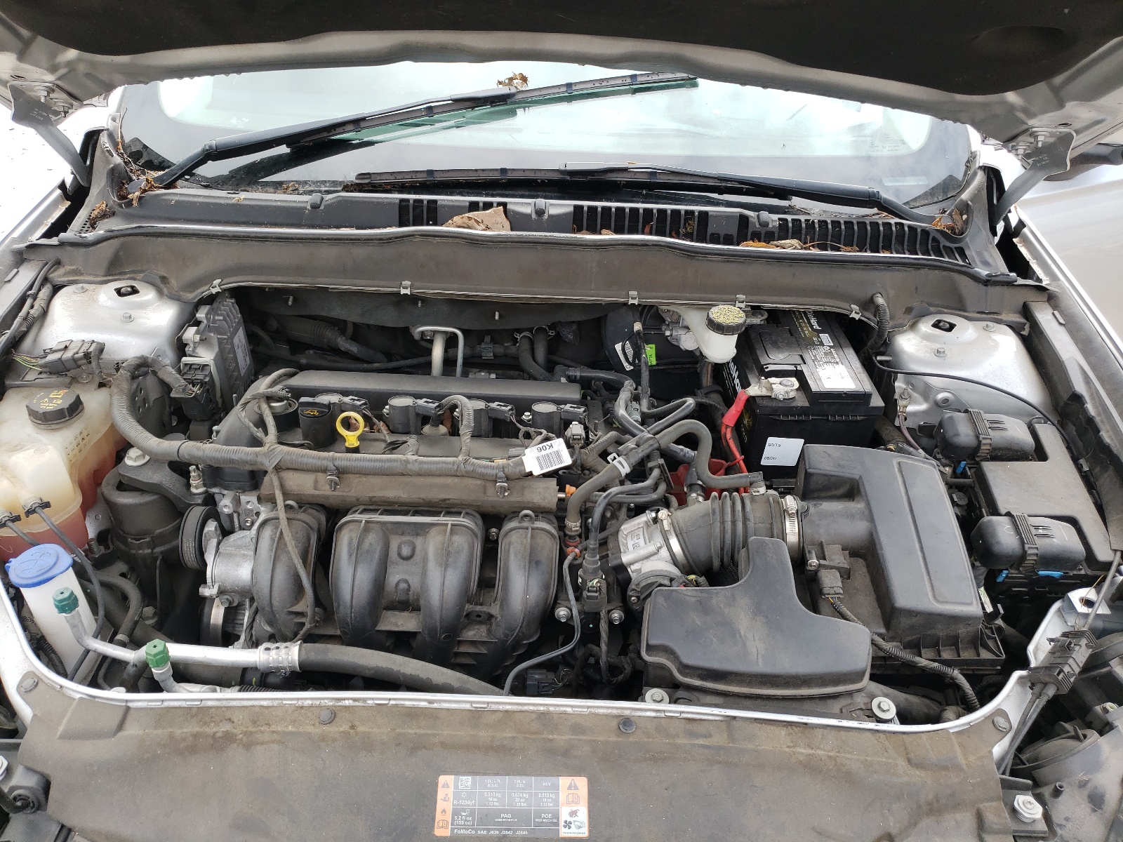 Photo 7 from auction – 2017 FORD FUSION S with VIN 3FA6P0G74HR346367