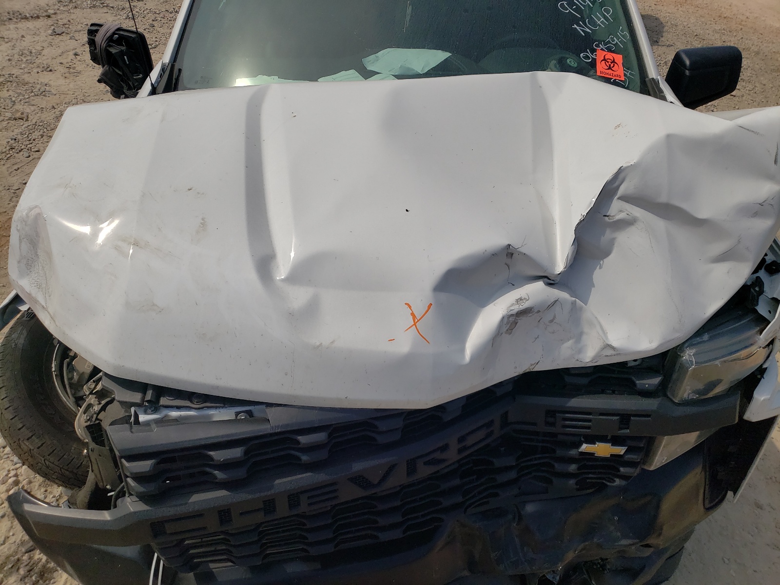 Photo 7 from auction – 2021 CHEVROLET SILVERADO with VIN 3GCNWAEH8MG157933