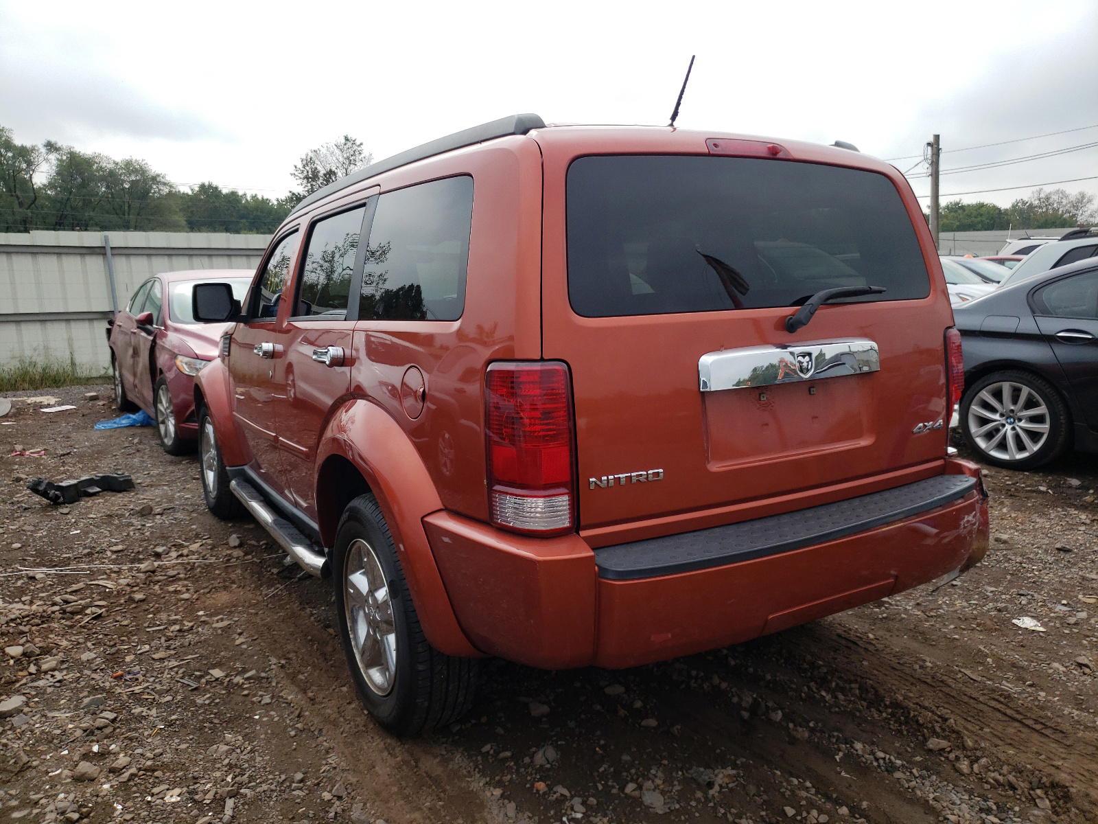 Photo 3 from auction – 2008 DODGE NITRO SXT with VIN 1D8GU28K78W209413