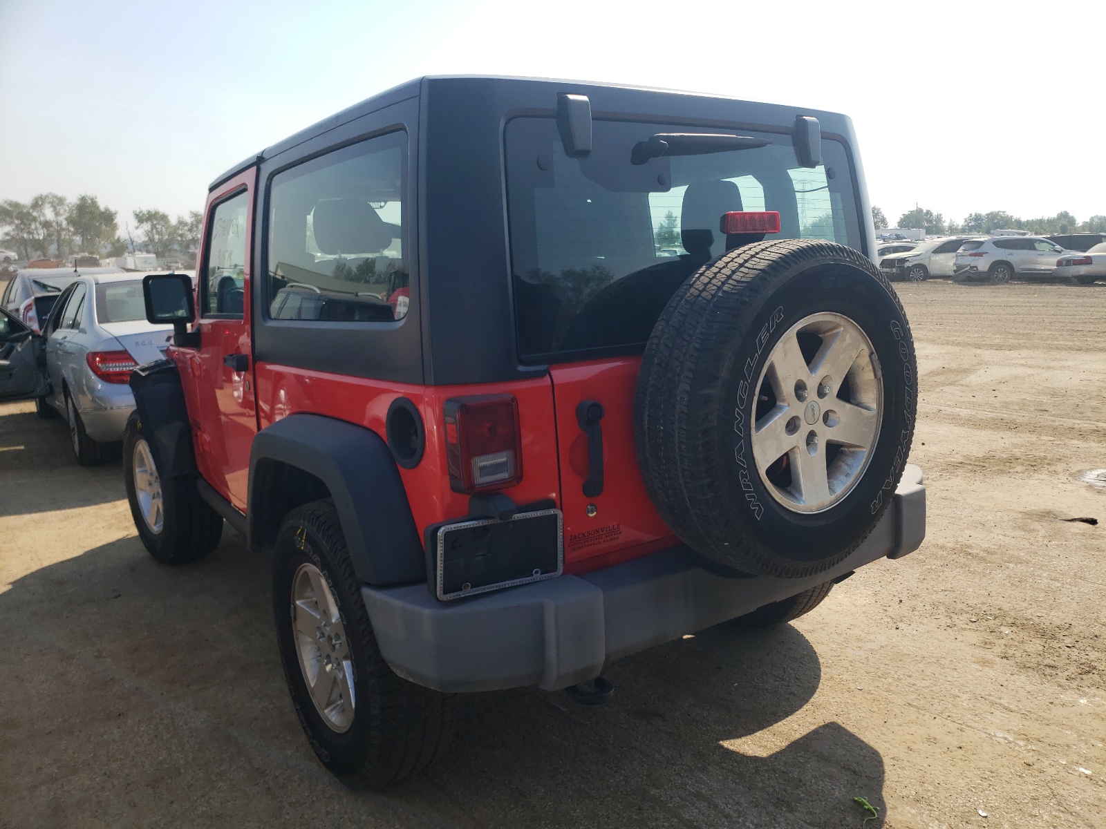 Photo 3 from auction – 2013 JEEP WRANGLER S with VIN 1C4AJWAG7DL622647