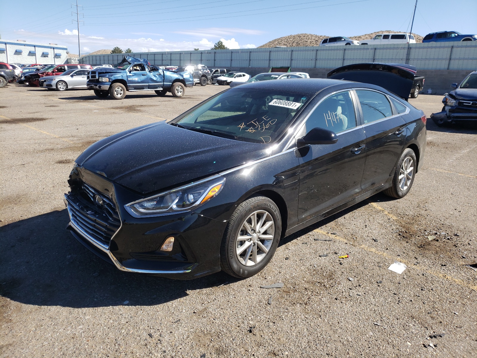 Photo 2 from auction – 2019 HYUNDAI SONATA SE with VIN 5NPE24AF8KH816924