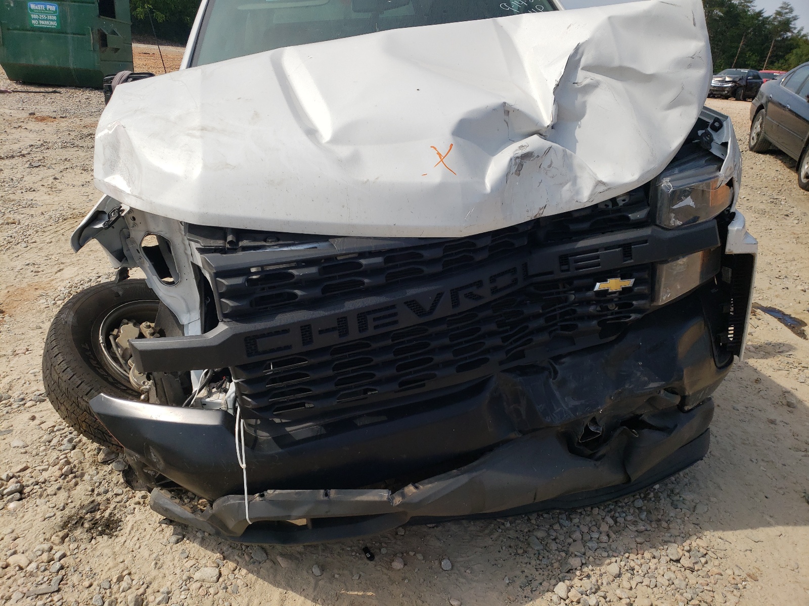 Photo 9 from auction – 2021 CHEVROLET SILVERADO with VIN 3GCNWAEH8MG157933