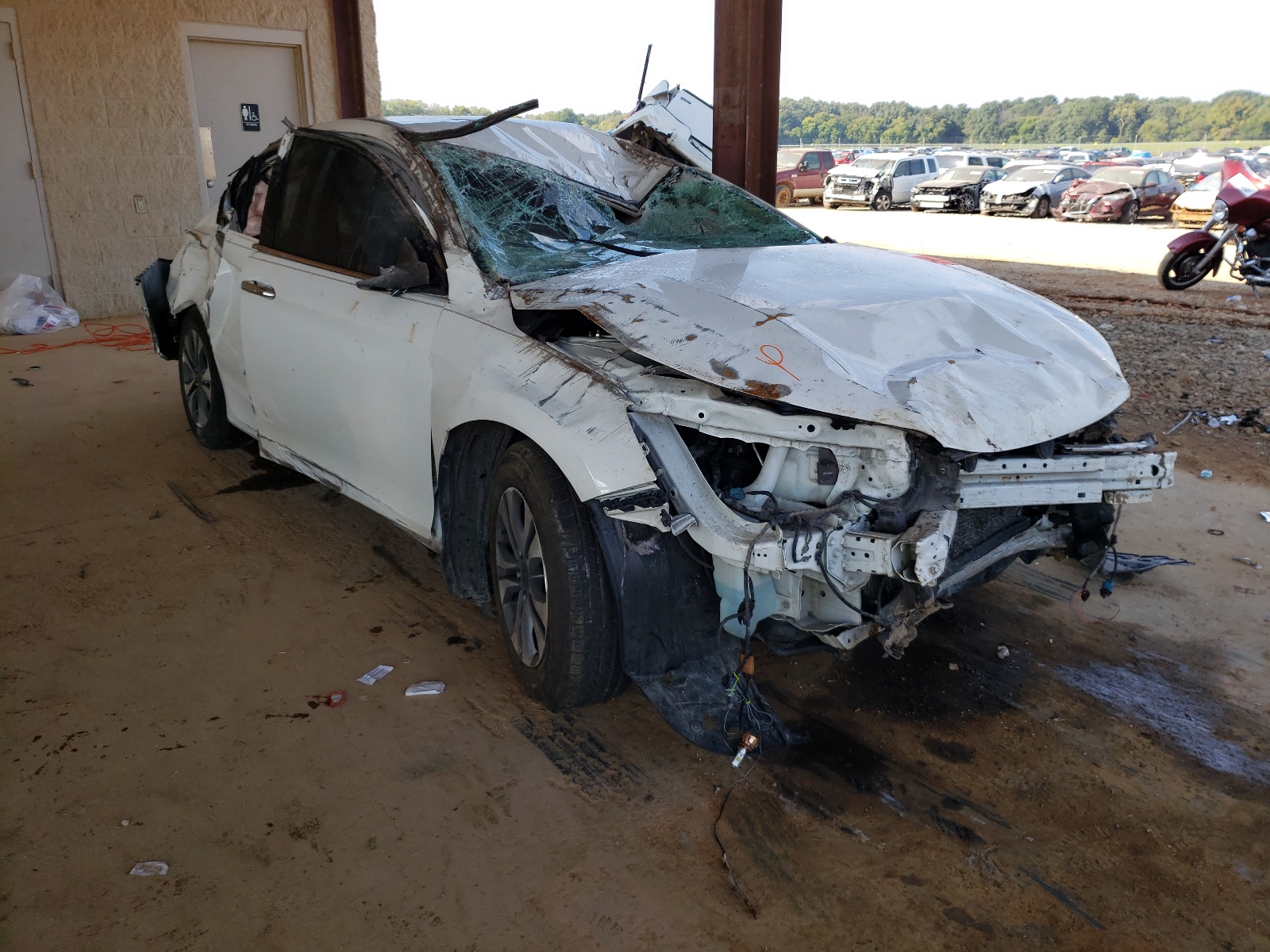 Photo 1 from auction – 2014 HONDA ACCORD LX with VIN 1HGCR2F38EA261704
