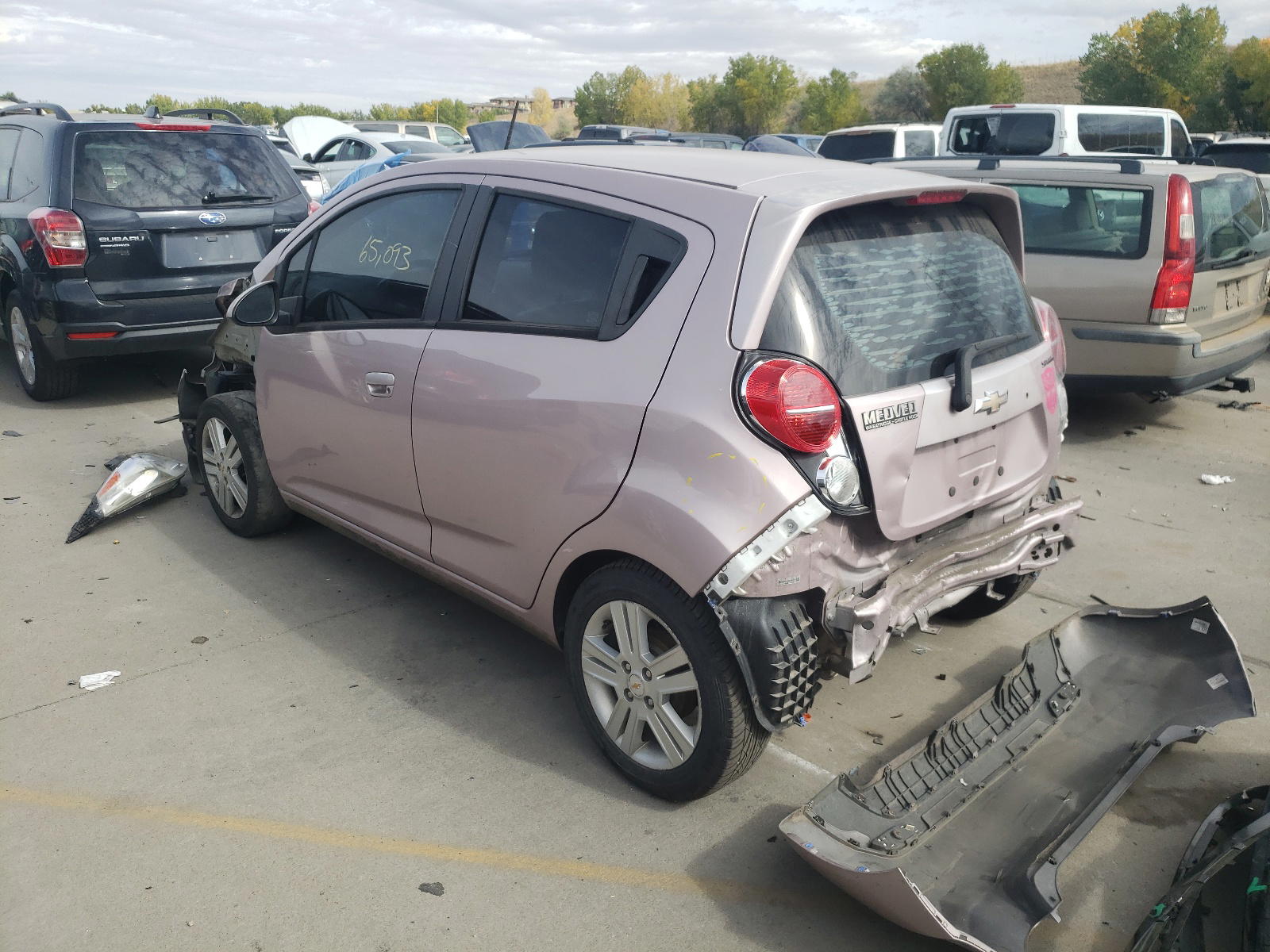 Photo 3 from auction – 2013 CHEVROLET SPARK LS with VIN KL8CB6S98DC581153