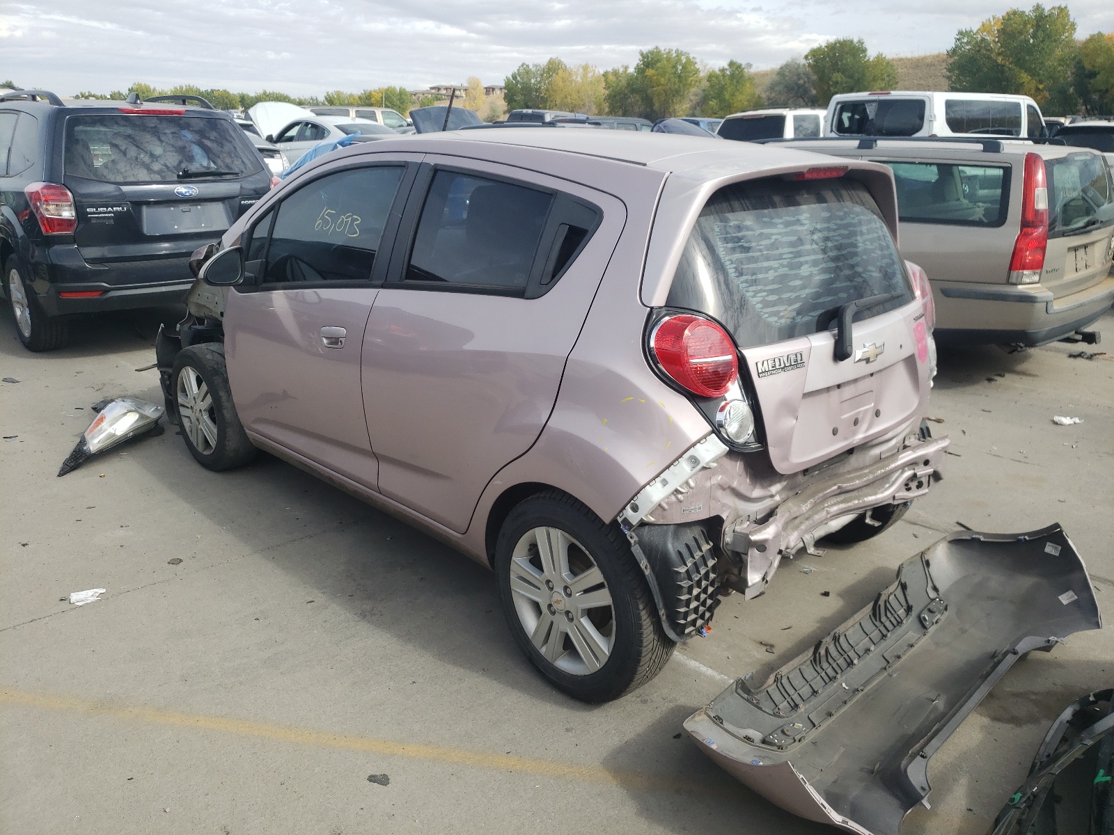 Zdjęcie 3 z aukcji – 2013 CHEVROLET SPARK LS z VIN KL8CB6S98DC581153