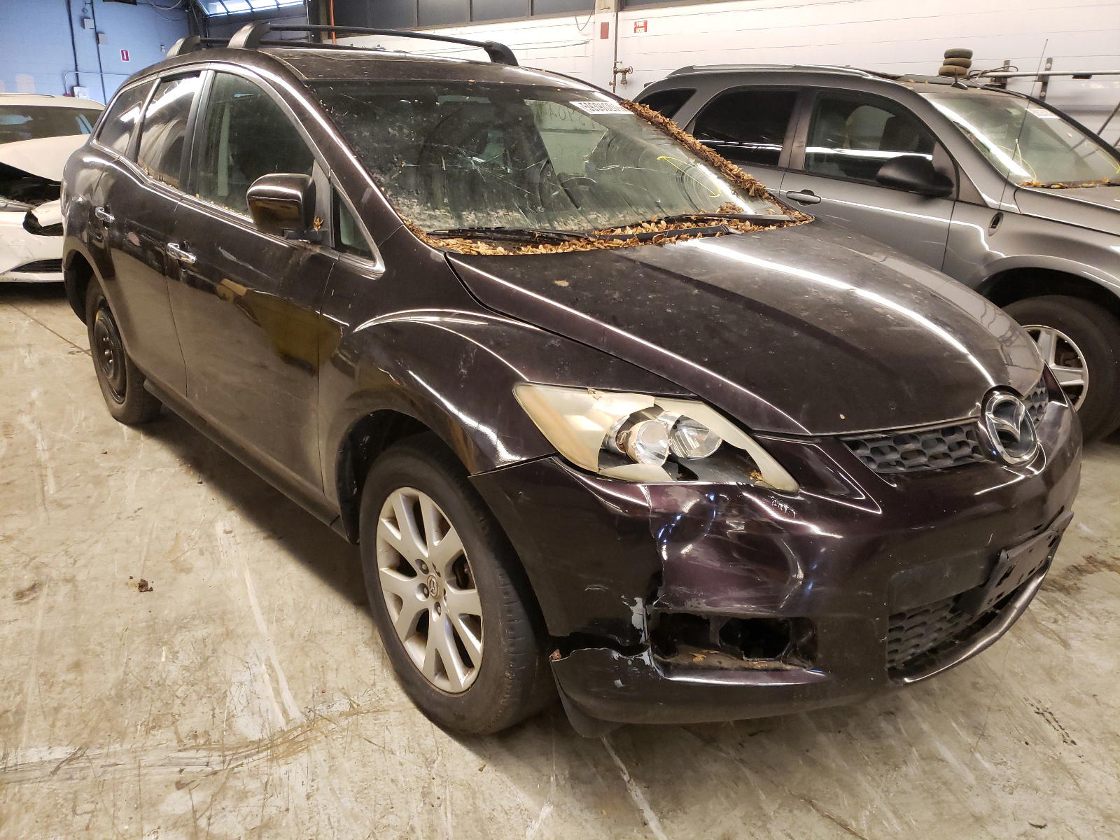 MAZDA CX-7 2007 with VIN JM3ER293370125516 - Photo from auction