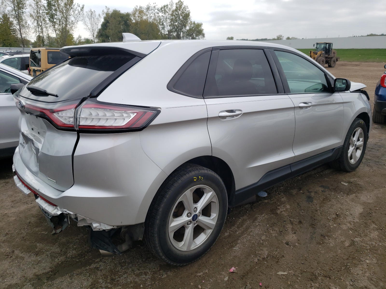 Photo 4 from auction – 2015 FORD EDGE SE with VIN 2FMTK3G96FBB90970