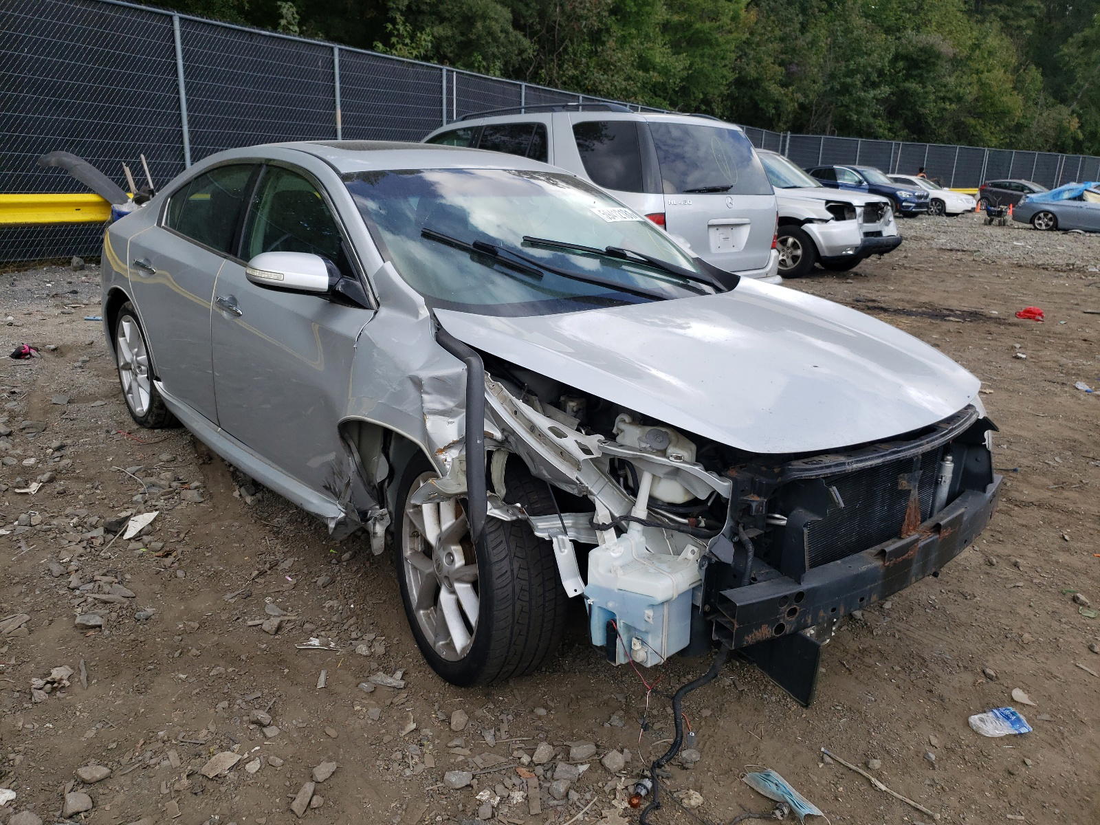 NISSAN MAXIMA S 2009 with VIN 1N4AA51E19C809016 - Photo from auction