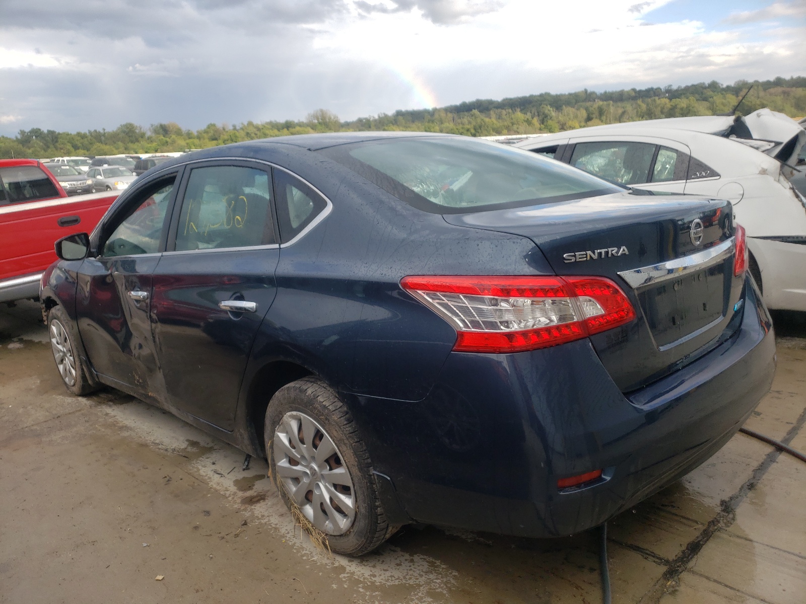 Photo 3 from auction – 2014 NISSAN SENTRA S with VIN 1N4AB7AP6EN852601