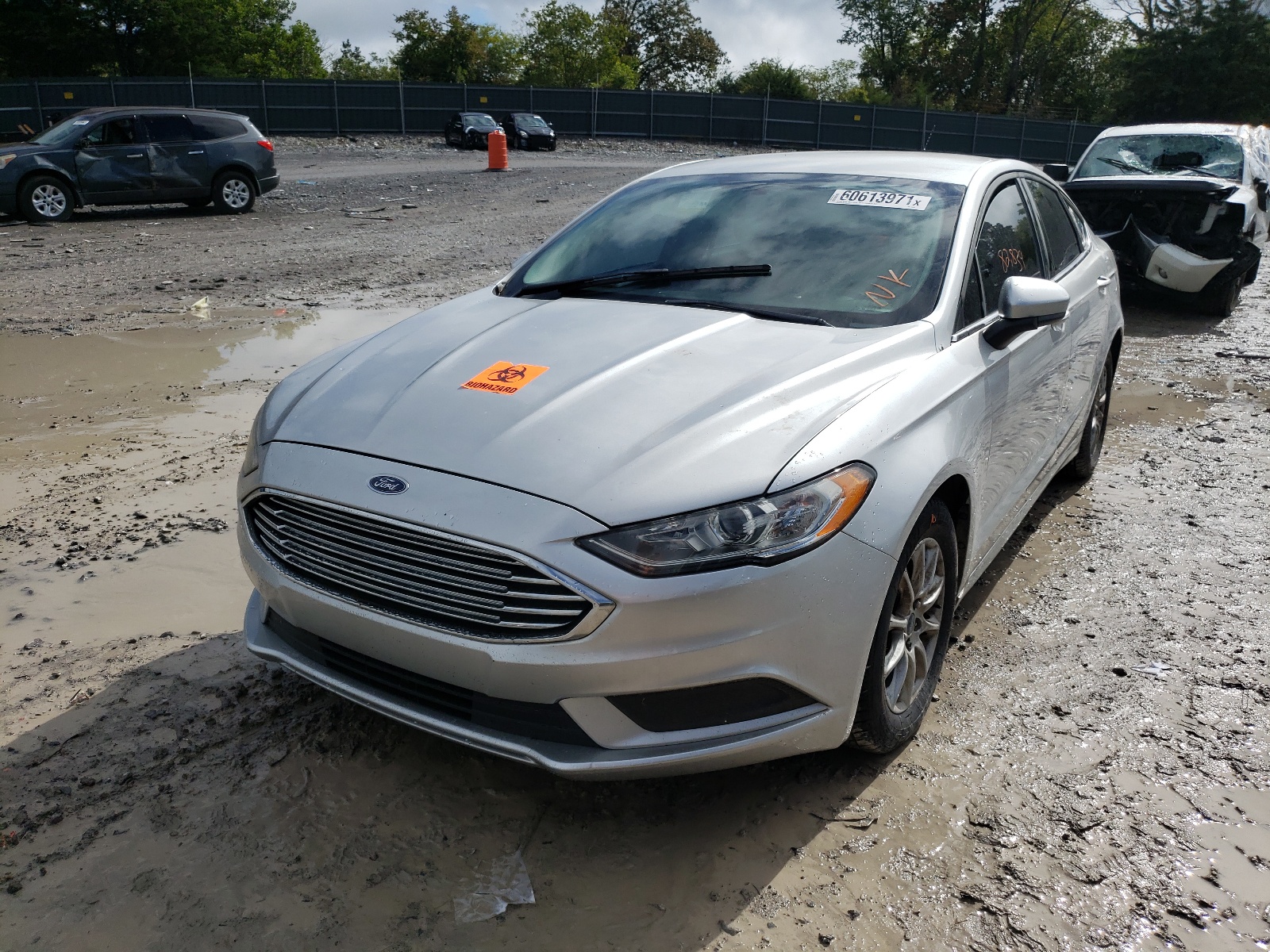 Photo 2 from auction – 2017 FORD FUSION S with VIN 3FA6P0G74HR346367