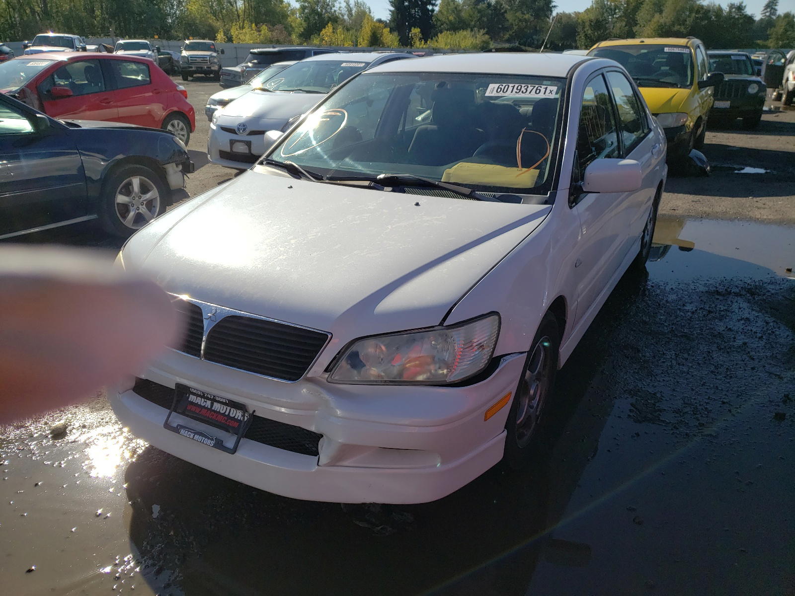 Photo 2 from auction – 2002 MITSUBISHI LANCER OZ with VIN JA3AJ86E02U059109