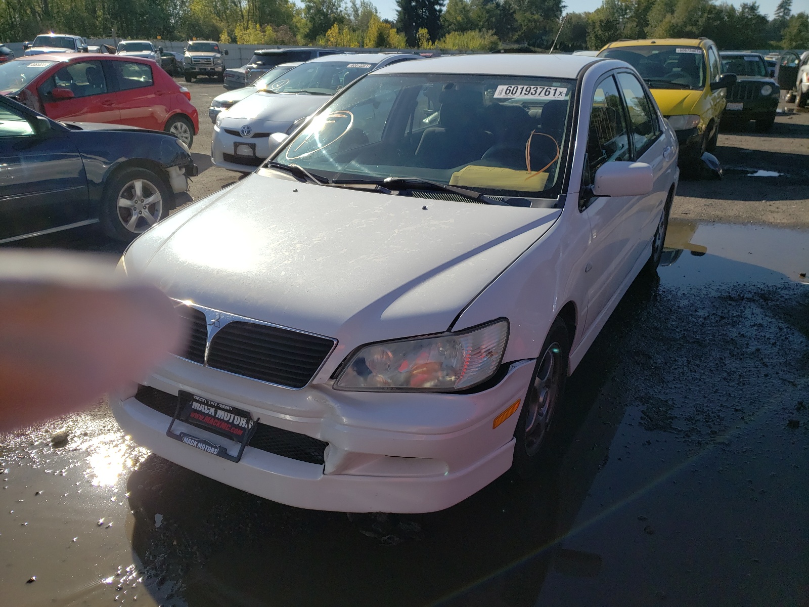 Фото 2 с аукциона – 2002 MITSUBISHI LANCER OZ с VIN JA3AJ86E02U059109