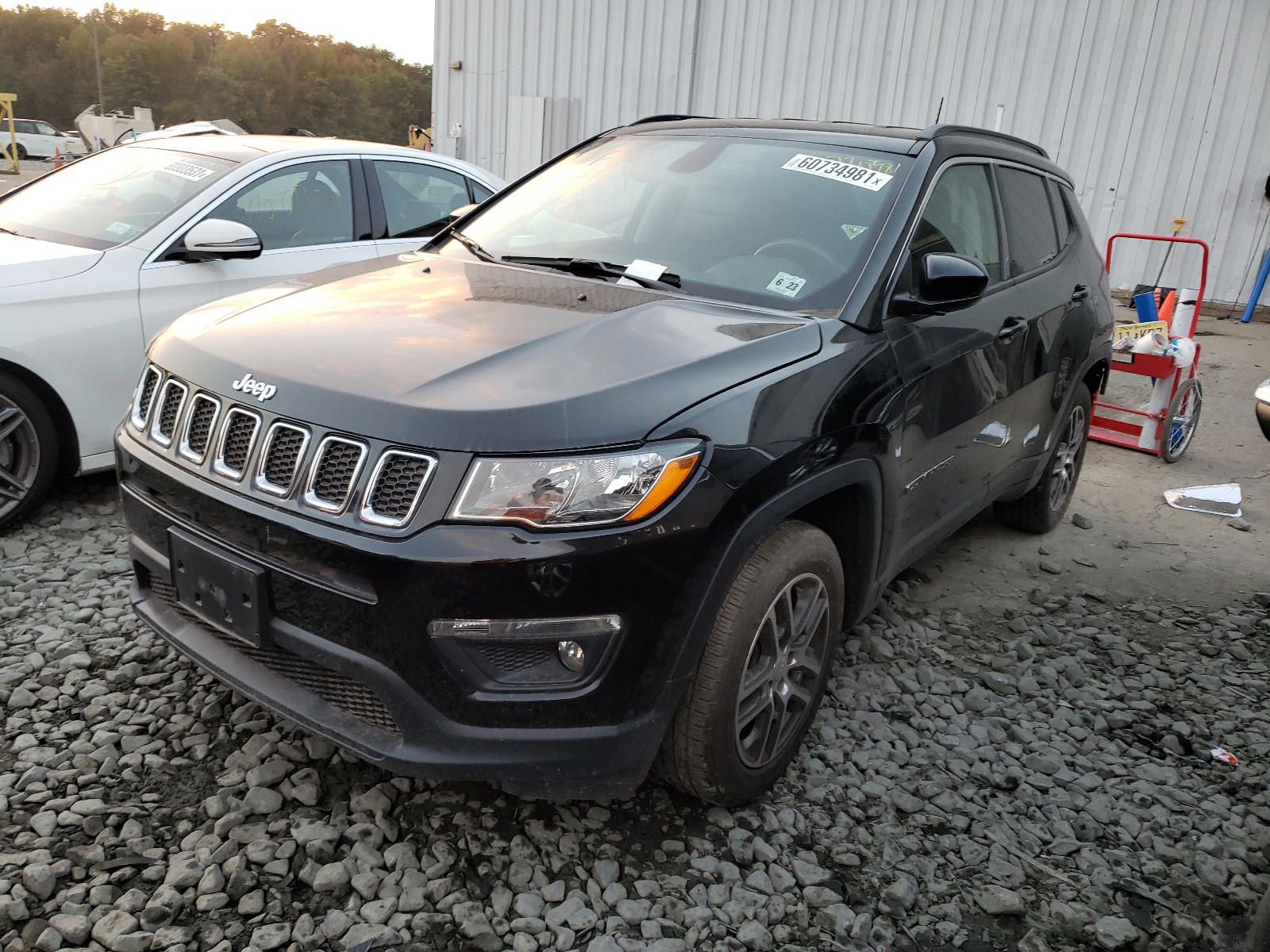 Photo 2 from auction – 2018 JEEP COMPASS LA with VIN 3C4NJCBB0JT193841