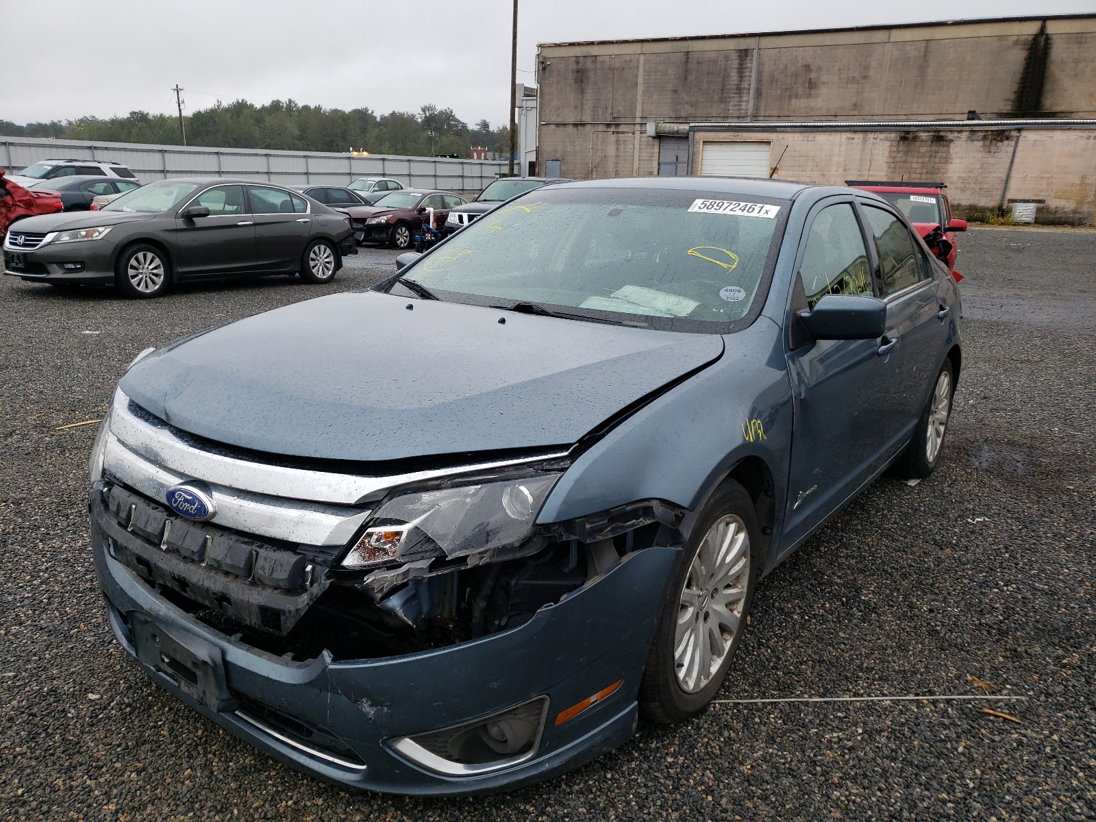 Photo 2 from auction – 2011 FORD FUSION HYB with VIN 3FADP0L33BR272215