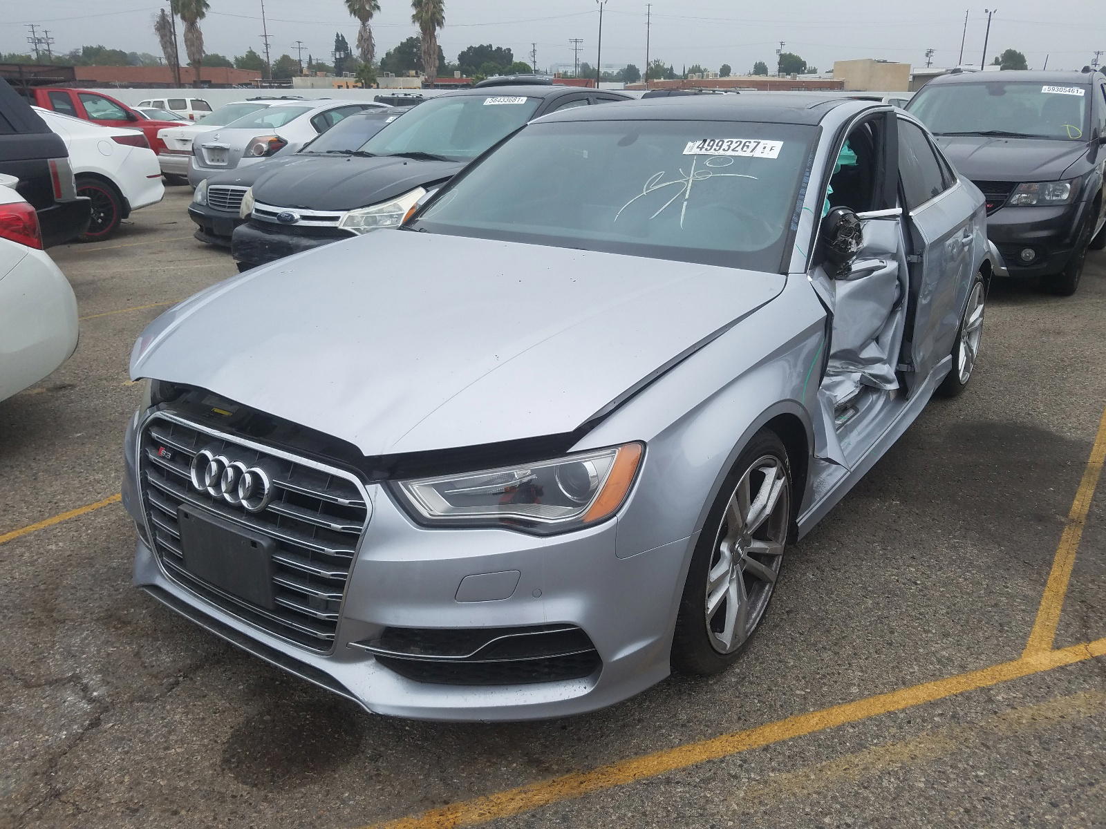Photo 2 from auction – 2015 AUDI S3 PREMIUM with VIN WAUBFGFF8F1037518