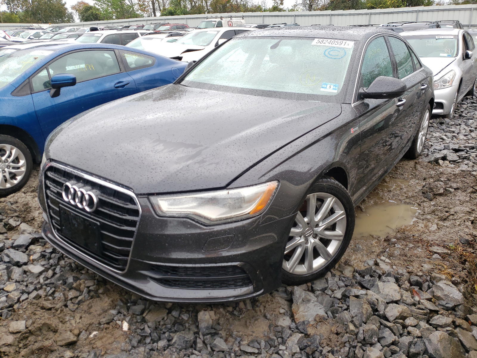 Photo 2 from auction – 2015 AUDI A6 PREMIUM with VIN WAUFGAFC9FN037151
