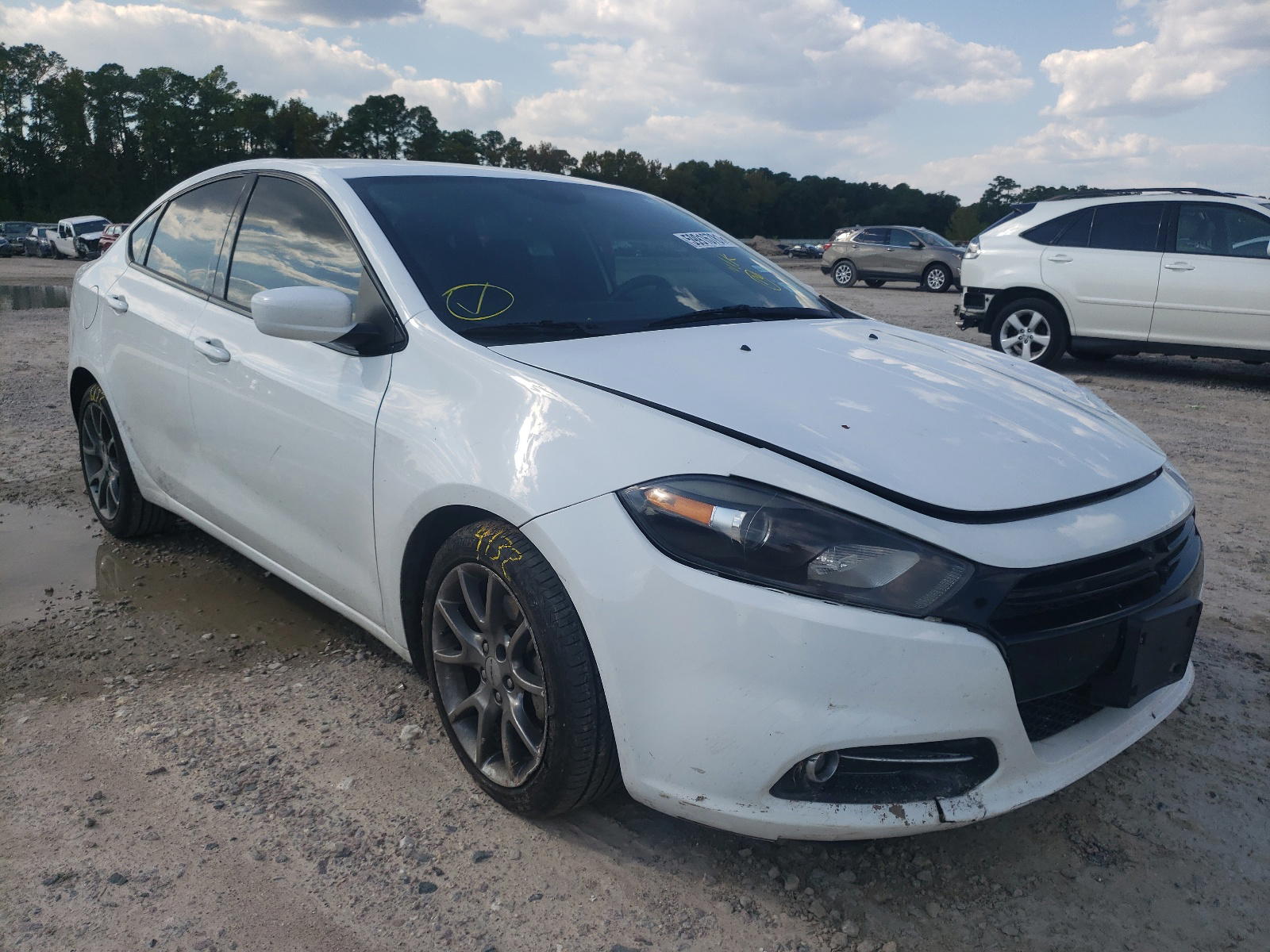 DODGE DART SXT 2014 with VIN 1C3CDFBB9ED867095 - Photo from auction