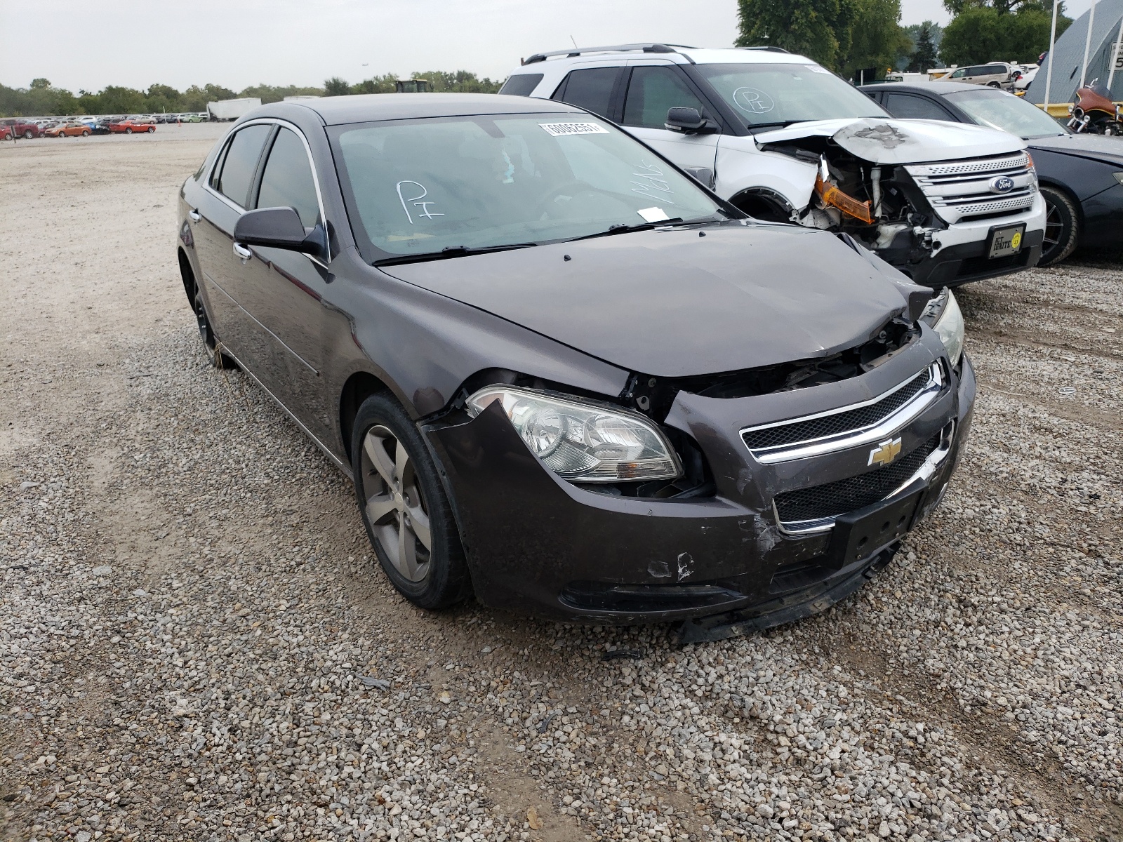 CHEVROLET MALIBU 1LT 2012 with VIN 1G1ZC5E01CF254489 - Photo from auction
