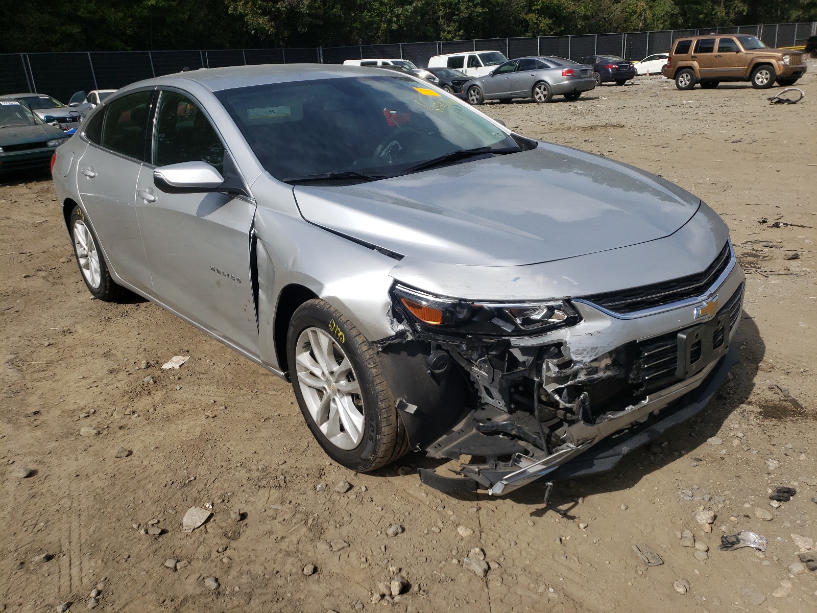 CHEVROLET MALIBU LT 2018 with VIN 1G1ZD5ST8JF267555 - Photo from auction
