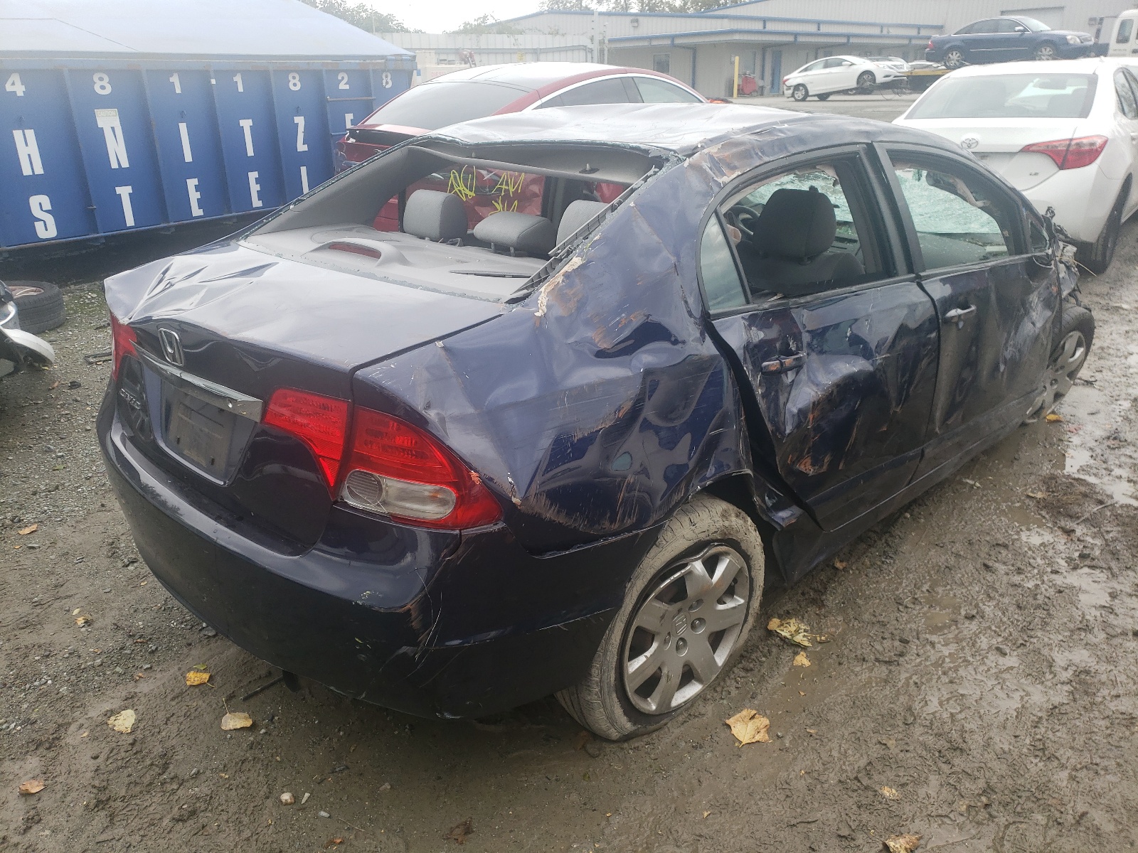 Photo 4 from auction – 2010 HONDA CIVIC LX with VIN 19XFA1F59AE042207