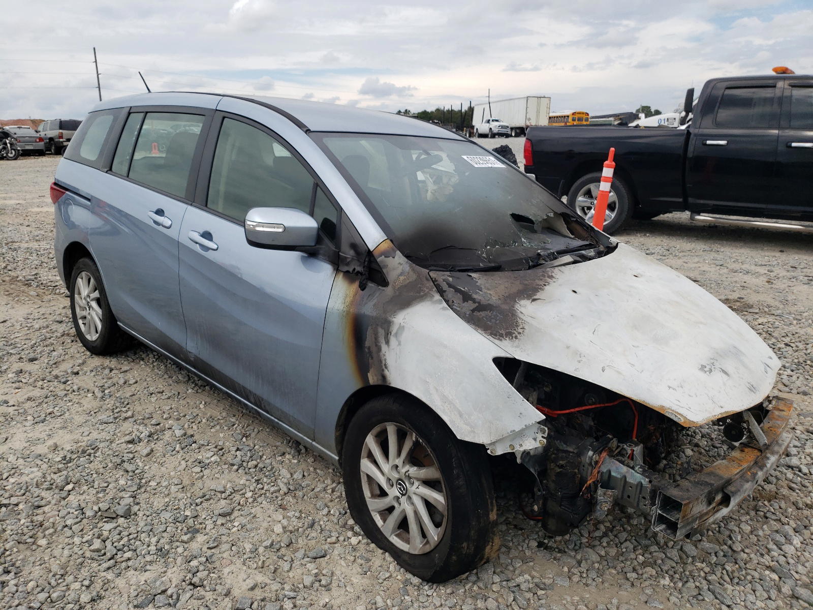 MAZDA 5 2013 with VIN JM1CW2BL3D0158059 - Photo from auction