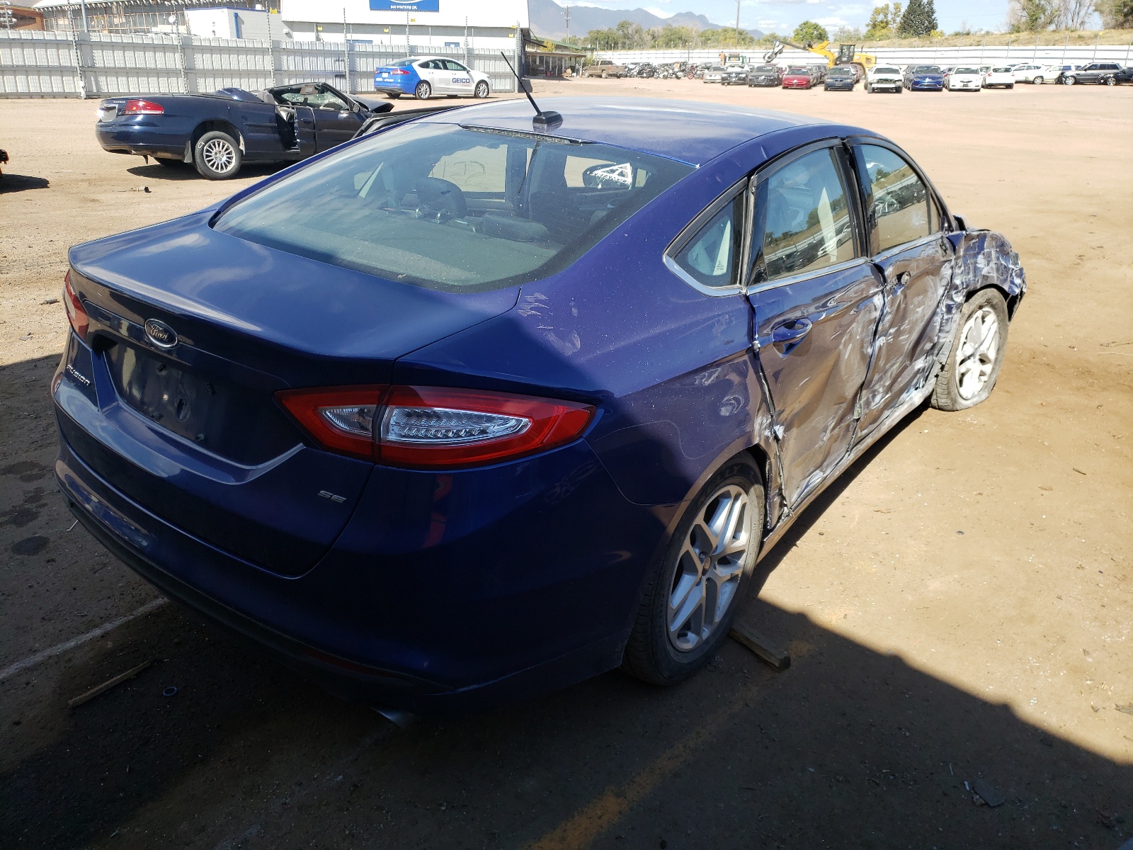 Photo 4 from auction – 2014 FORD FUSION SE with VIN 3FA6P0H77ER355736
