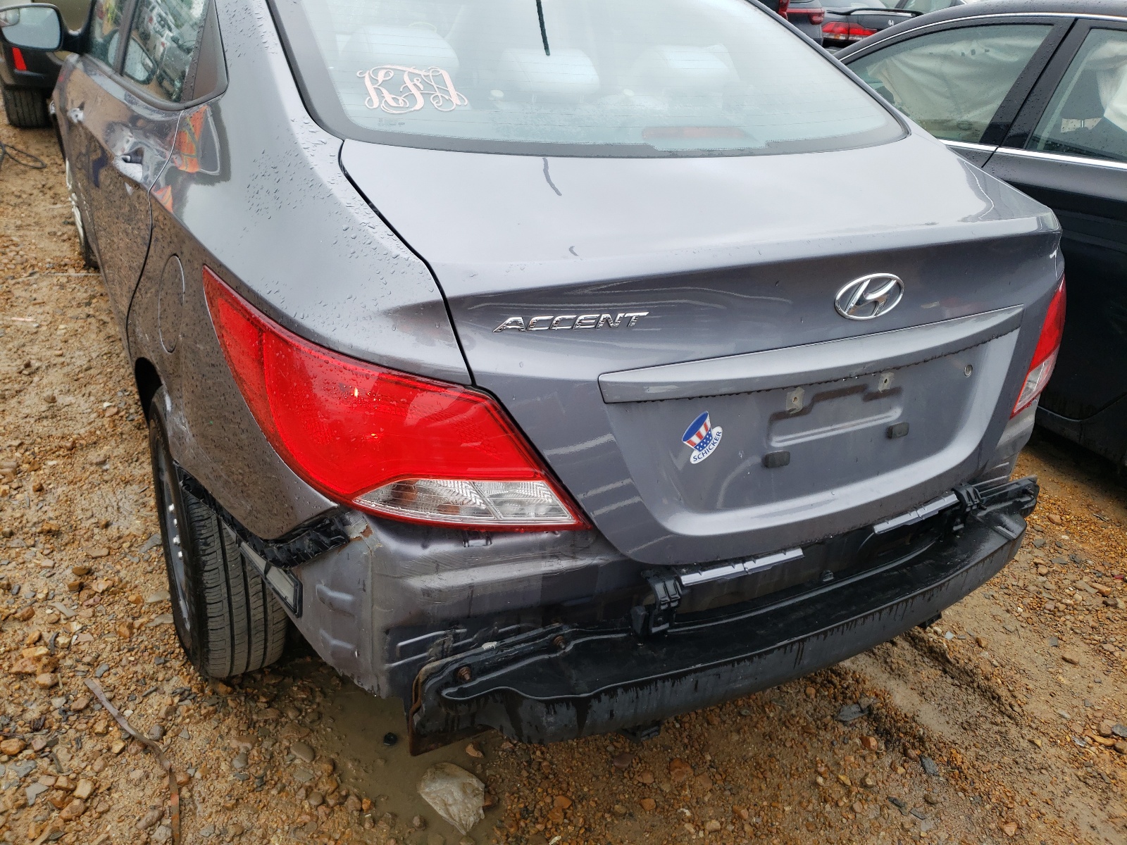 Photo 9 from auction – 2015 HYUNDAI ACCENT GLS with VIN KMHCT4AE5FU885167