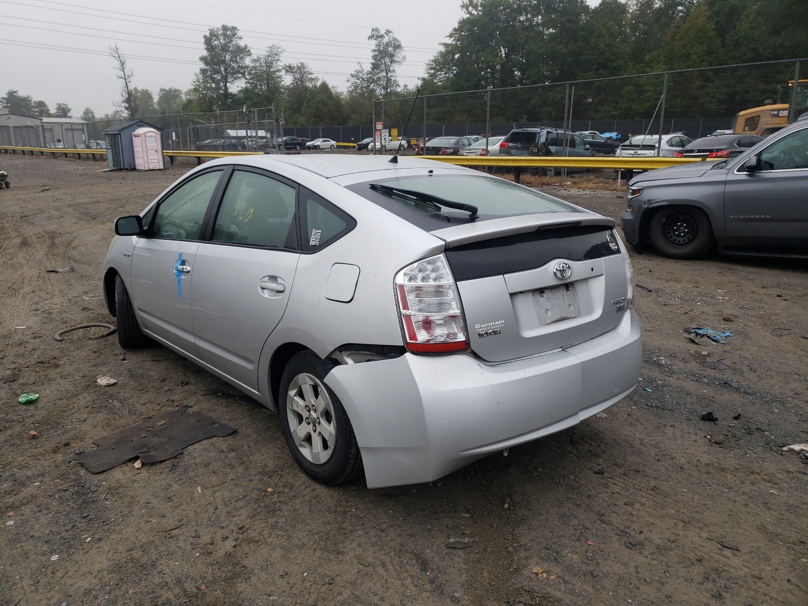 Photo 3 from auction – 2007 TOYOTA PRIUS with VIN JTDKB20U977651159