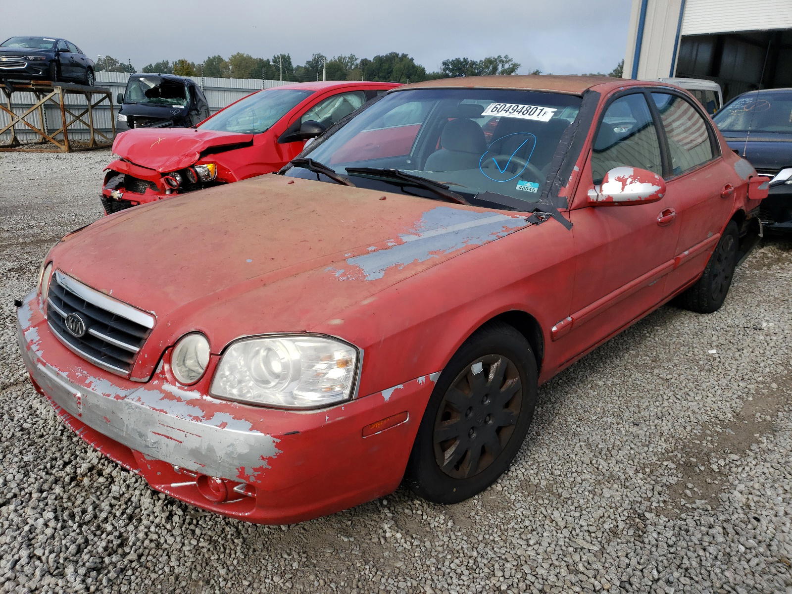 Photo 2 from auction – 2006 KIA OPTIMA LX with VIN KNAGD126X65455974