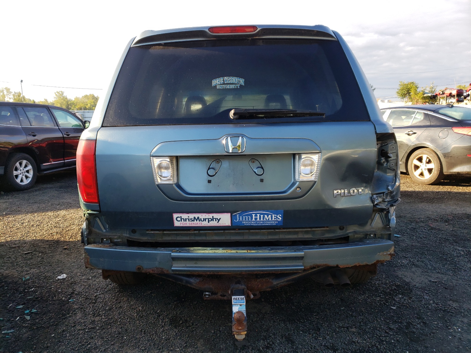 Photo 9 from auction – 2005 HONDA PILOT EXL with VIN 2HKYF18735H567404