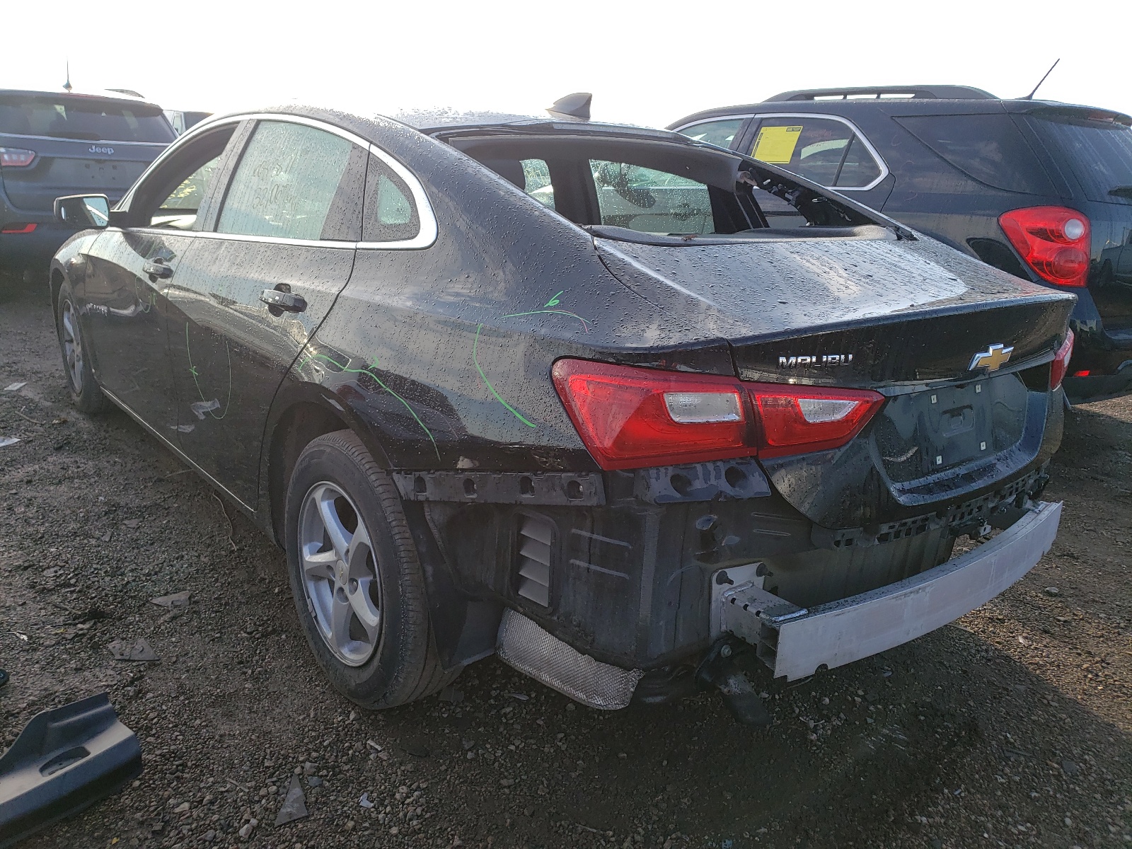 Photo 3 from auction – 2017 CHEVROLET MALIBU LS with VIN 1G1ZB5ST9HF164886