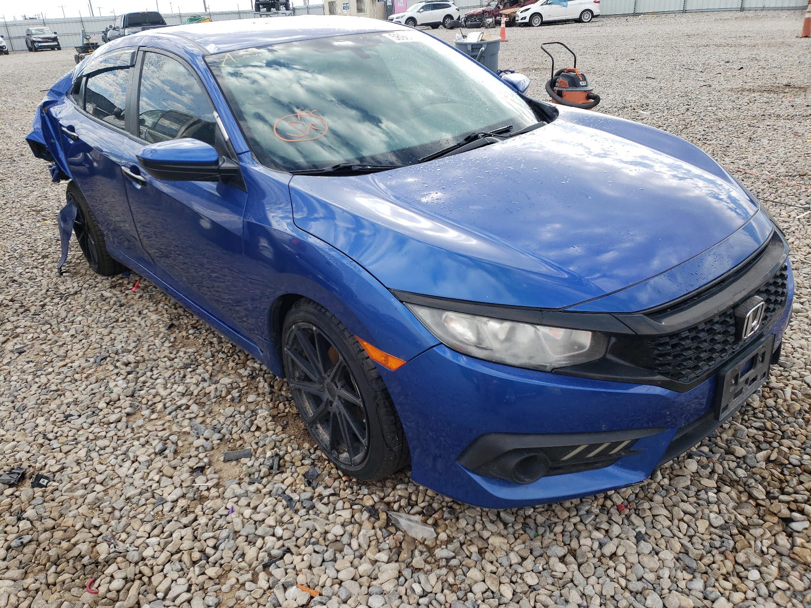 HONDA CIVIC LX 2016 with VIN 2HGFC2F52GH560044 - Photo from auction